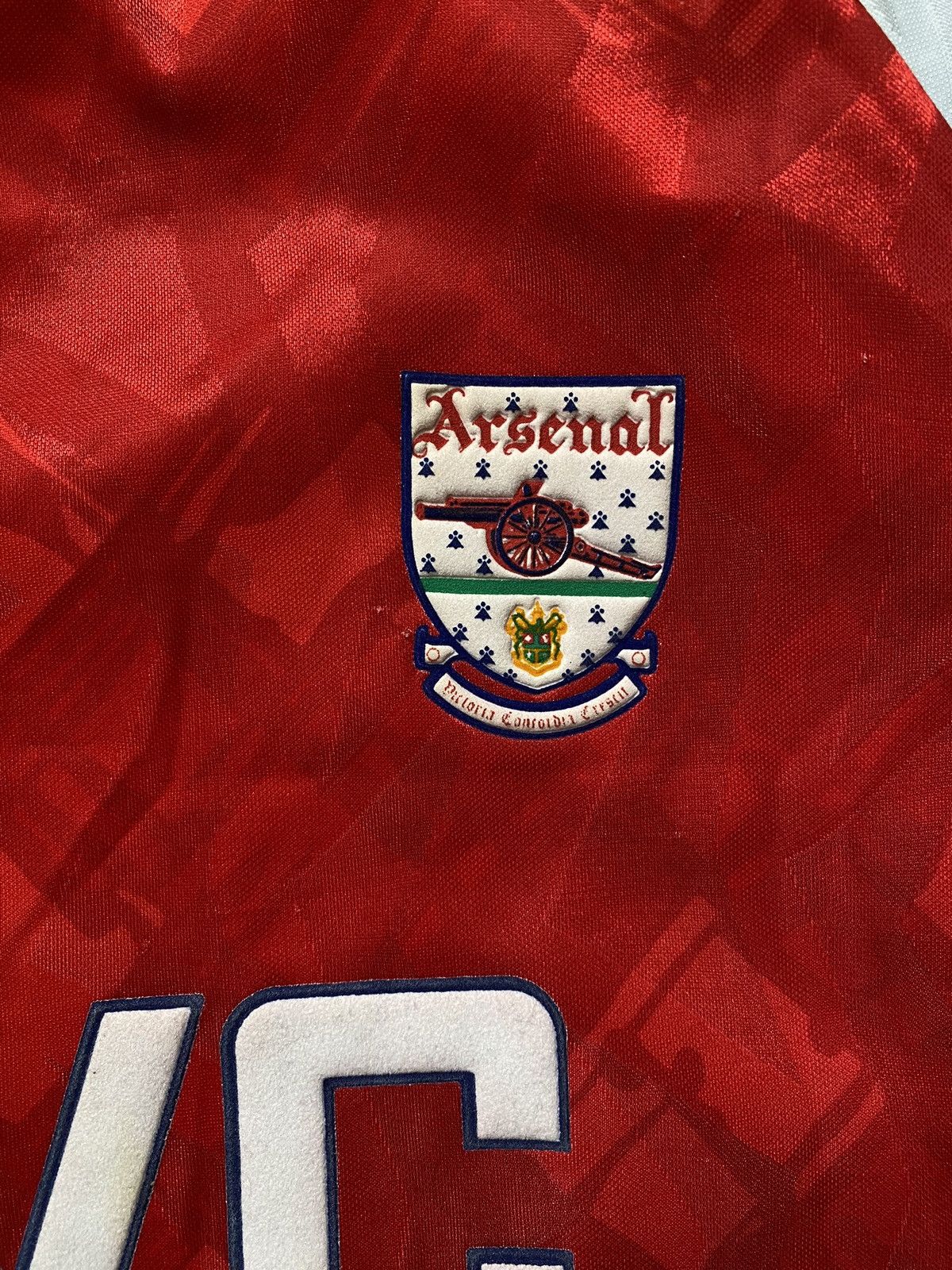 Adidas × Vintage Vintage Arsenal 1990/1992 Home Jersey Size US M / EU 48-50 / 2 - 6 Thumbnail