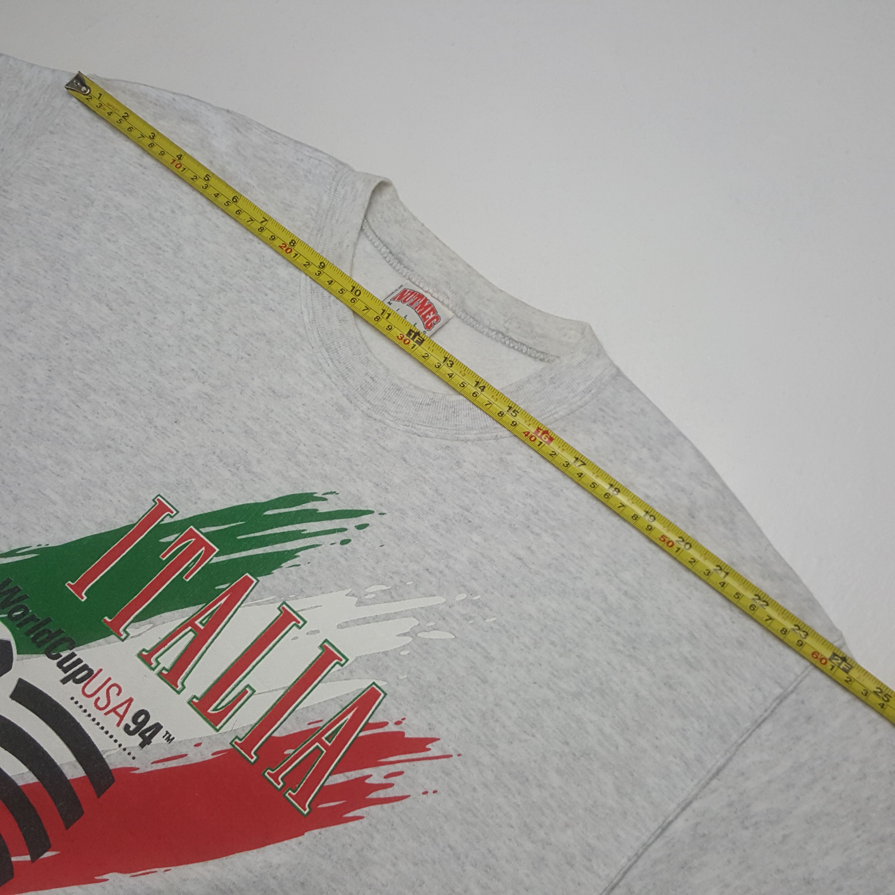Nutmeg Vintage Italia World Cup 1991 Sweatshirt C315N4 Size US L / EU 52-54 / 3 - 6 Thumbnail