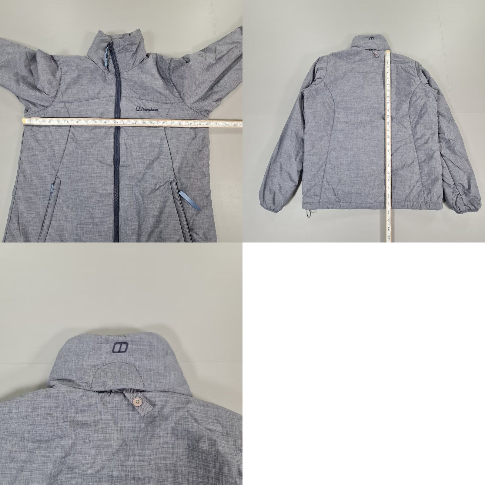 Berghaus Berghaus Womens Jacket Blue 10 UK Full Zip Lightweight Padded Size L / US 10 / IT 46 - 8 Thumbnail