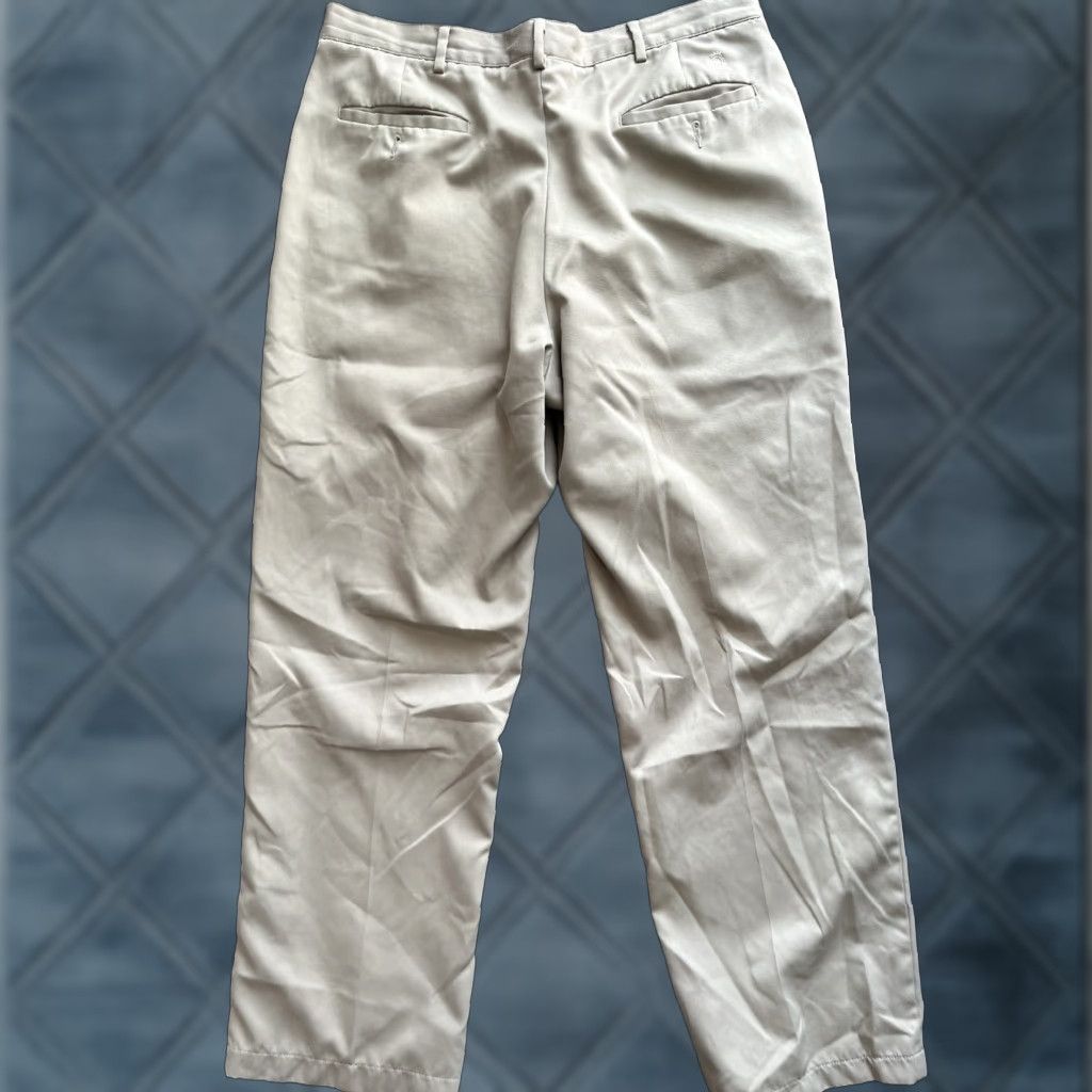 Tommy Hilfiger VINTAGE Tommy Hilfiger Mens Dress Pants 36X30 Khaki Beige 90s Classic Size US 36 / EU 52 - 1 Thumbnail
