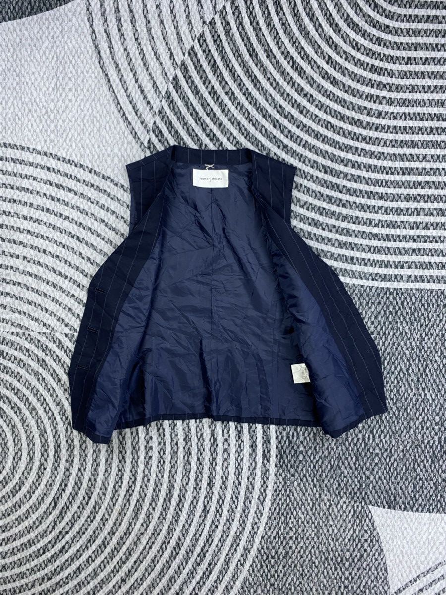Tsumori Chisato Tsumori Chisato By Issey Miyake Striped Vest Jacket Size S / US 4 / IT 40 - 5 Thumbnail