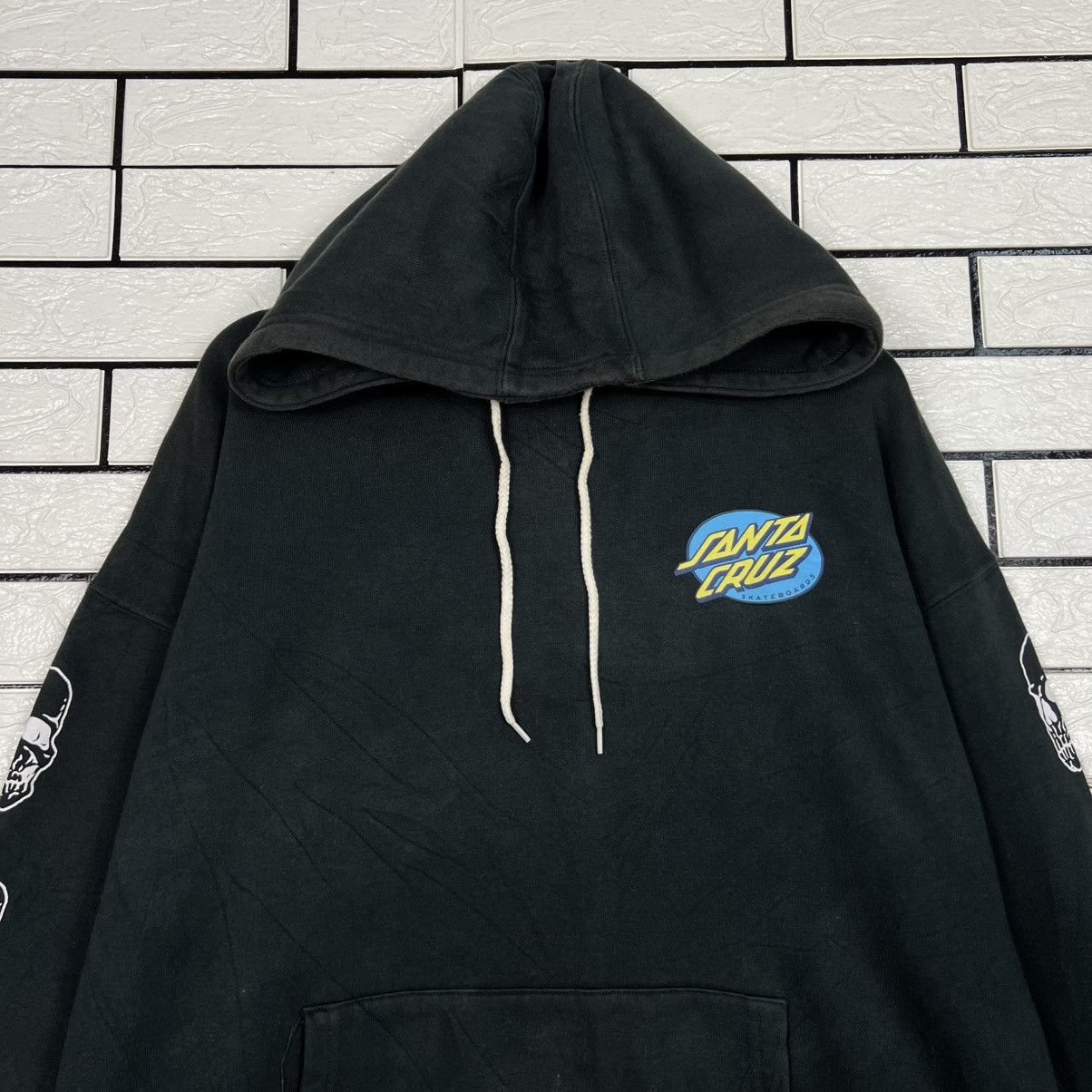 Santa Cruz Skateboards SANTA CRUZ Skateboards Big Logo Pullover Hoodies #4084-C186 Size US XL / EU 56 / 4 - 3 Thumbnail
