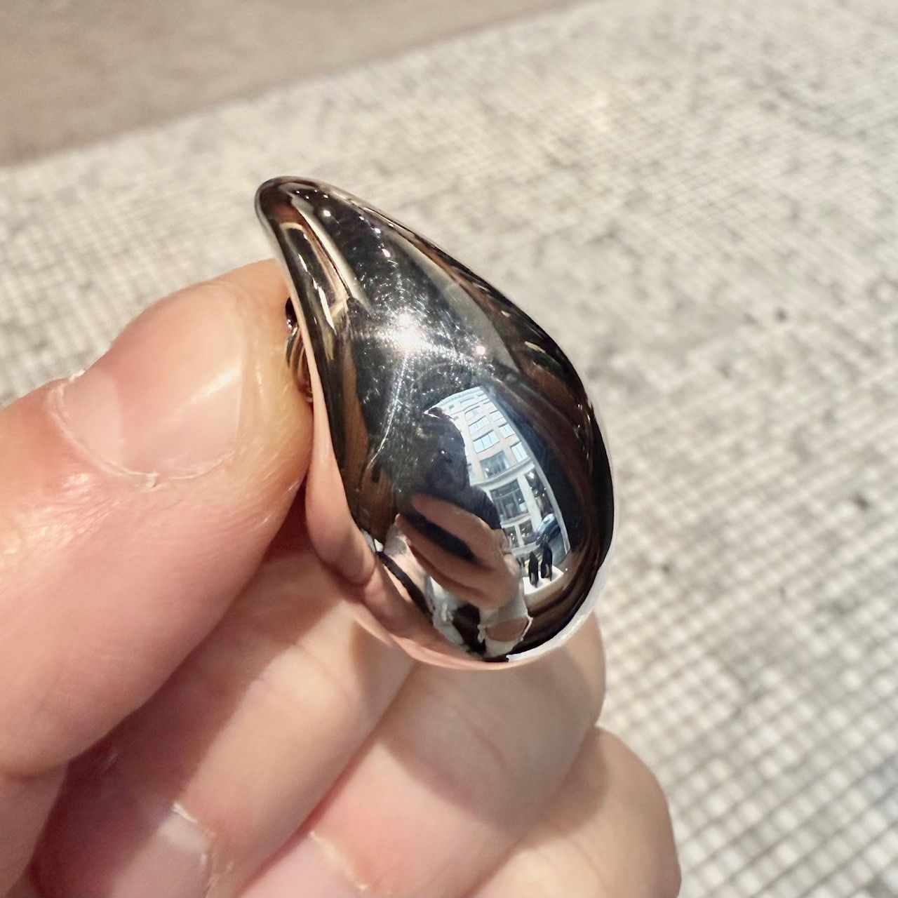 Bottega Veneta Bottega Veneta Sterling Silver Small Drop Earrings Size ONE SIZE - 8 Thumbnail