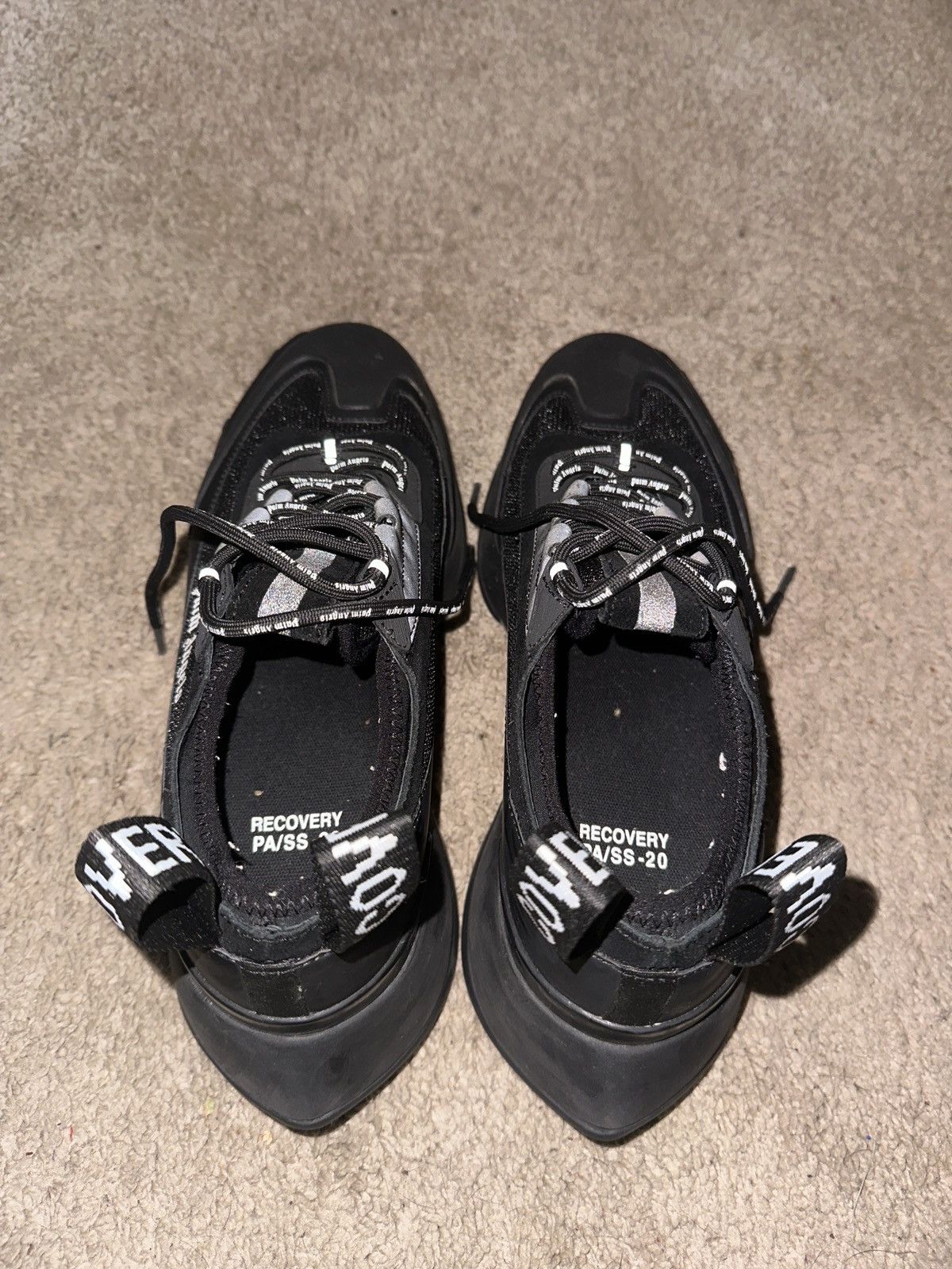 Palm Angels Black Palm Angel Recovery Sneakers Size US 10 / EU 43 - 4 Thumbnail