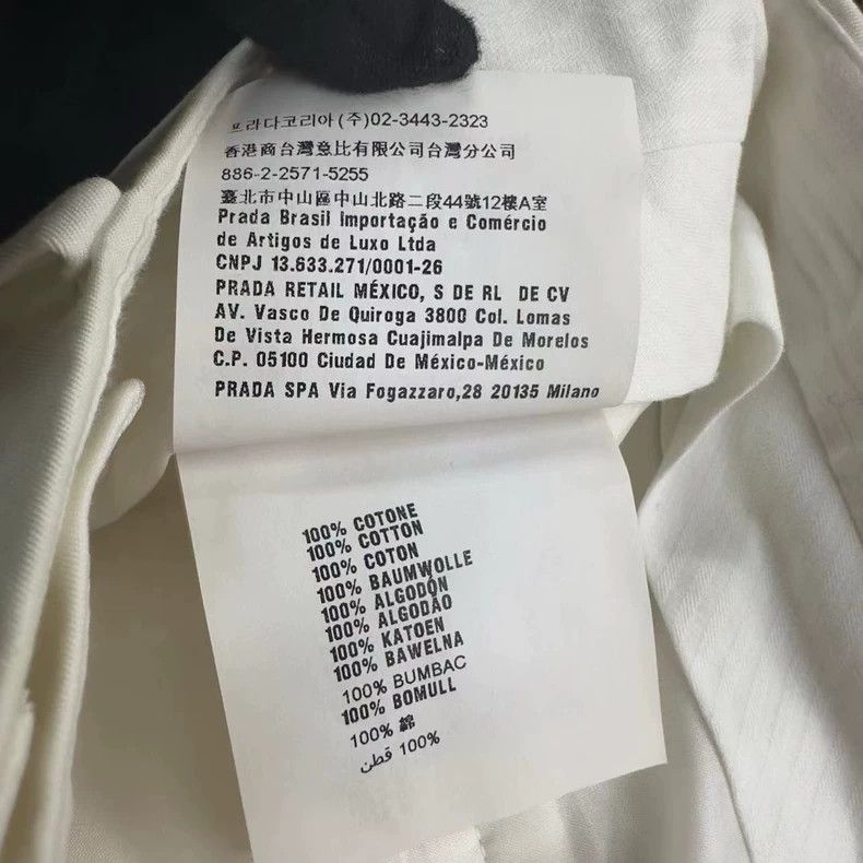 Prada Prada Solid color zipper straight casual pants 2503-Nextarr Size US 38 / EU 54 - 6 Thumbnail