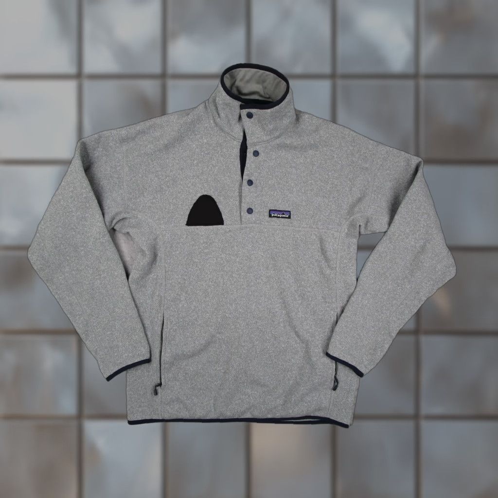 Patagonia Patagonia Better Sweater Mens Medium Gray Lightweight Marsupial Snap-T Pullover Shirt Size US M / EU 48-50 / 2 - 1 Thumbnail
