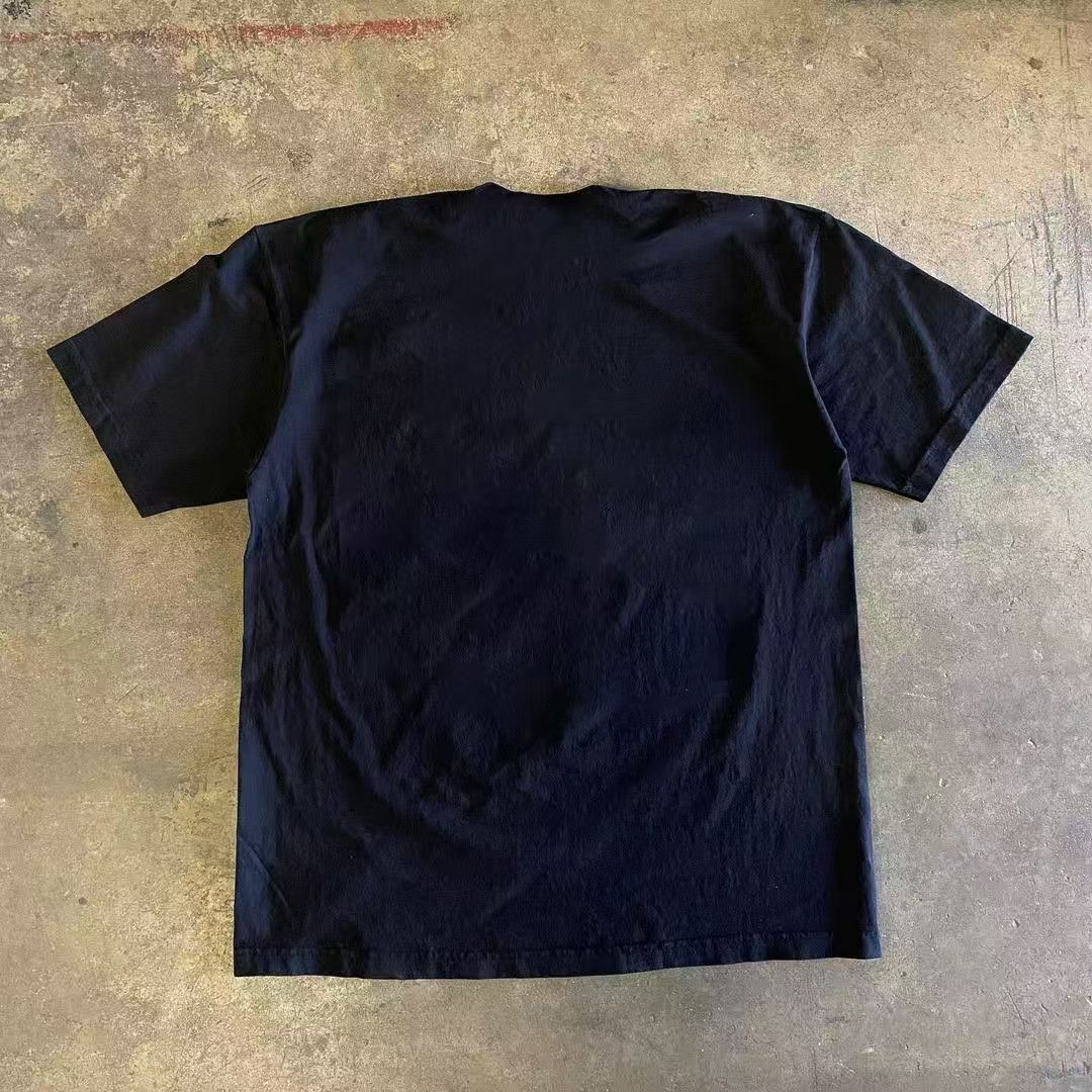 Japanese Brand Black washed retro car print t-shirt Size US M / EU 48-50 / 2 - 2 Thumbnail