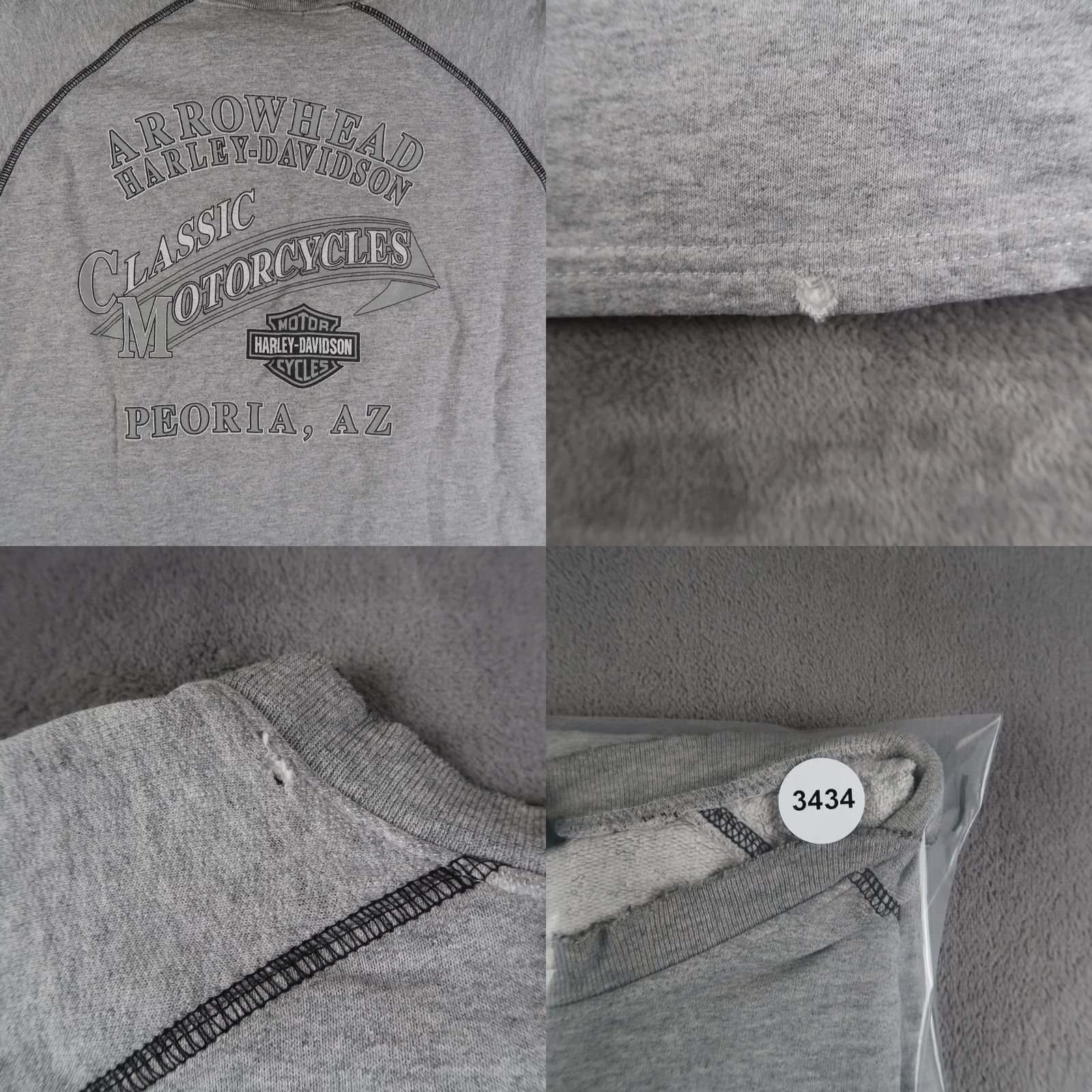 Harley Davidson VINTAGE Harley-Davidson T-Shirt Men L Gray Sleeveless Biker Crew Neck 2003 Y2K Logo Size US L / EU 52-54 / 3 - 9 Thumbnail