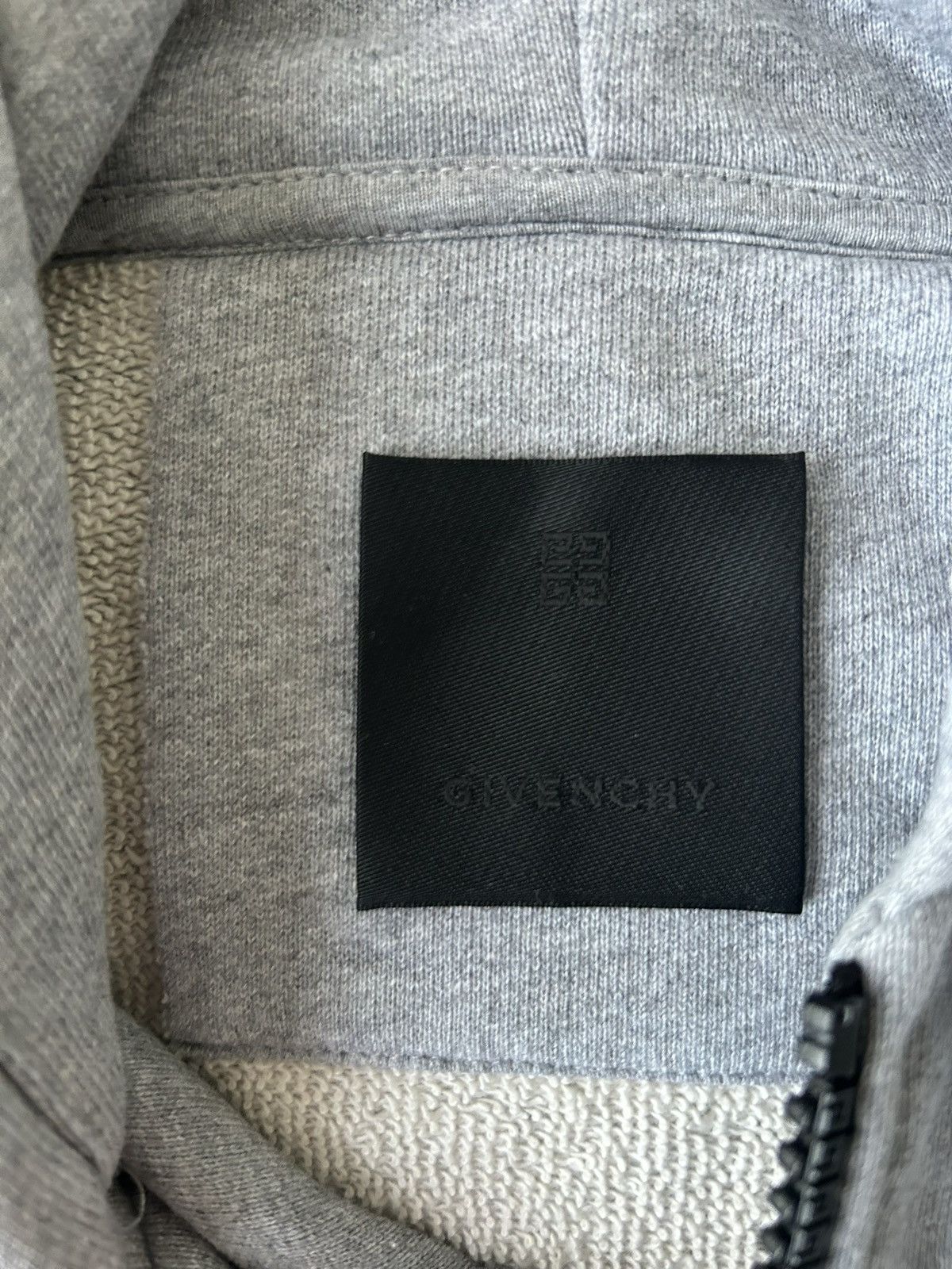 Givenchy Givenchy Logo Printed Zipped Hoodie Size US M / EU 48-50 / 2 - 5 Thumbnail