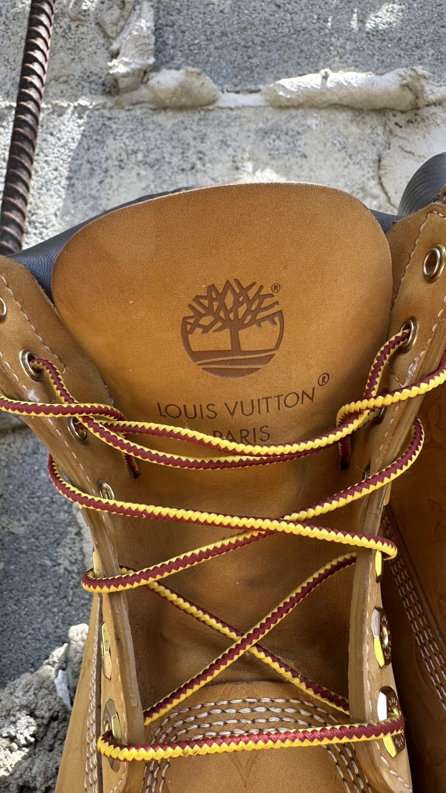 Louis Vuitton × Timberland Louis Vuitton x Timberland “Wheat” Boot Size US 8.5 / EU 41-42 - 2 Thumbnail