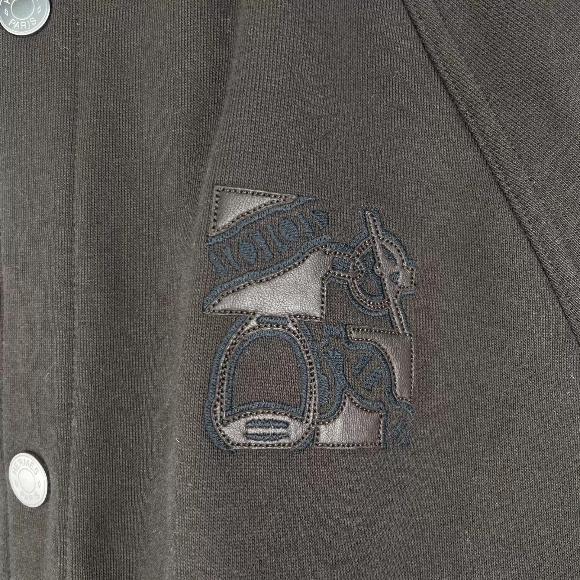 Hermes Hermes Men's Fall/Winter New Baseball Jacket Size US L / EU 52-54 / 3 - 8 Thumbnail