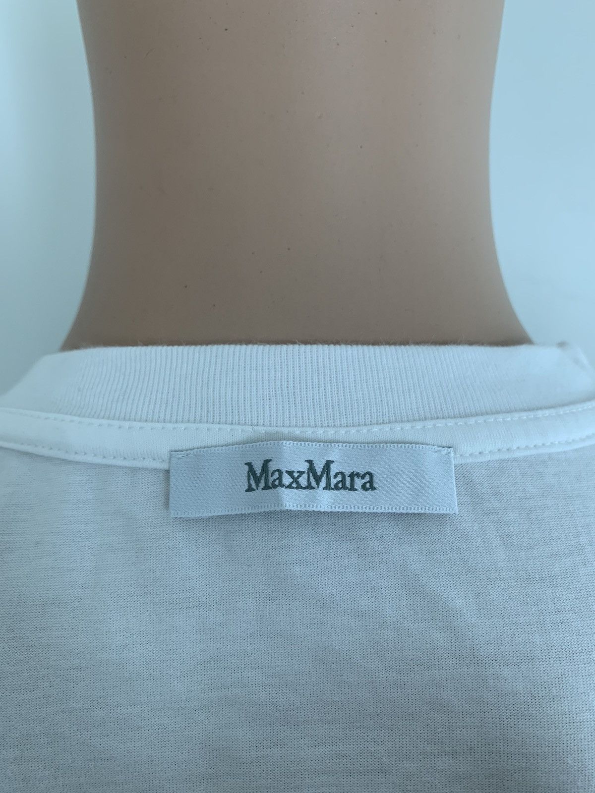 Designer × Max Mara Max Mara Embroidery Graphic Patterned t-shirt Size S / US 4 / IT 40 - 11 Thumbnail