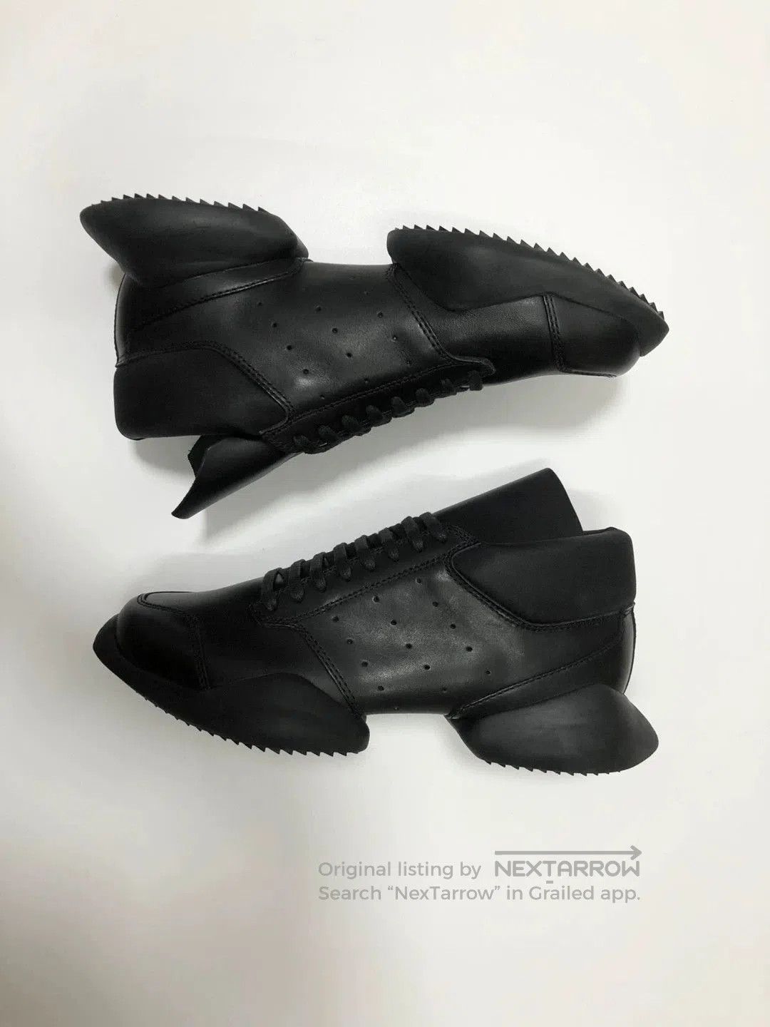 Rick Owens Rick Owens Black Low. Size US 6 / EU 39 - 8 Thumbnail