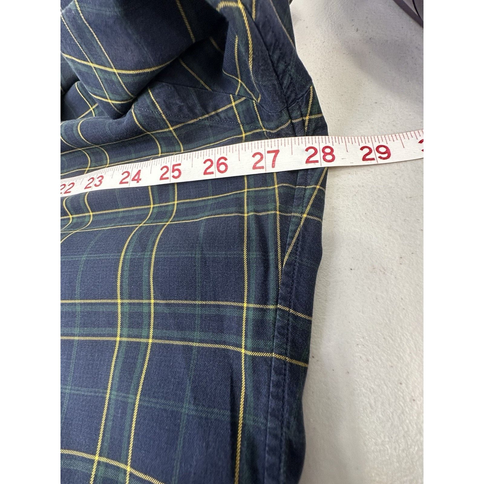 Ralph Lauren Vintage Ralph Lauren Shirt Mens XL Blue Plaid Classic Fit Size US XL / EU 56 / 4 - 3 Thumbnail