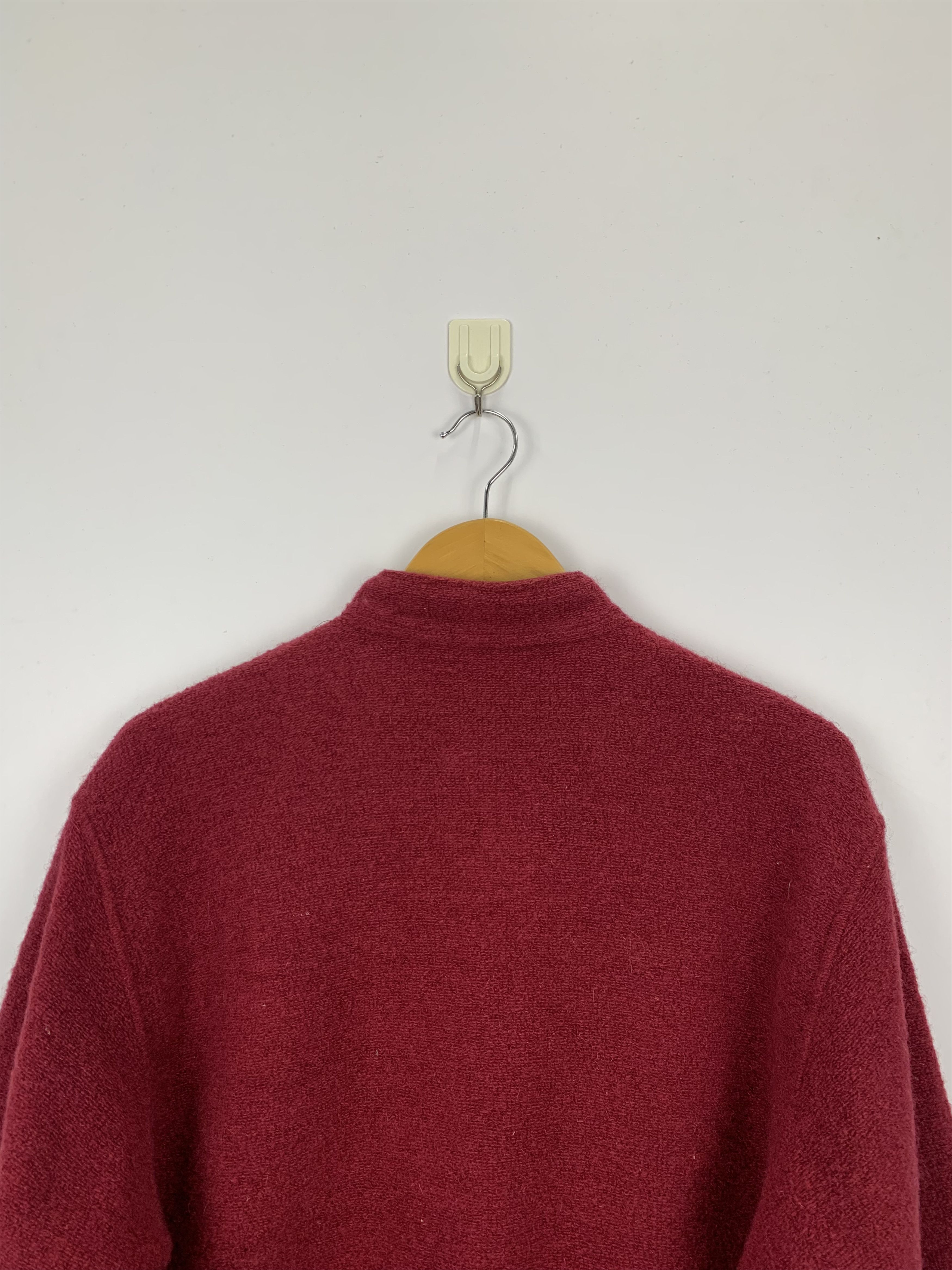 Vintage Vintage 90s Arnold Palmer Wool Zipper Jacket Red V0490 Size US L / EU 52-54 / 3 - 4 Thumbnail