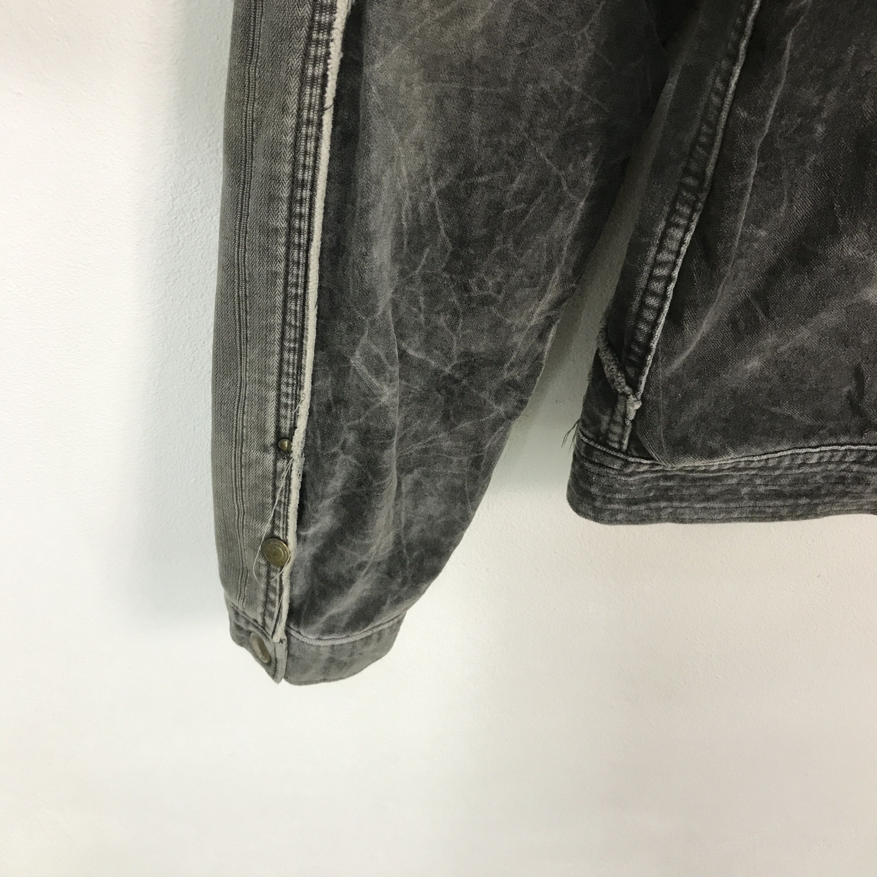 Japanese Brand Distressed style jacket albe Japan black jacket Size US L / EU 52-54 / 3 - 7 Thumbnail