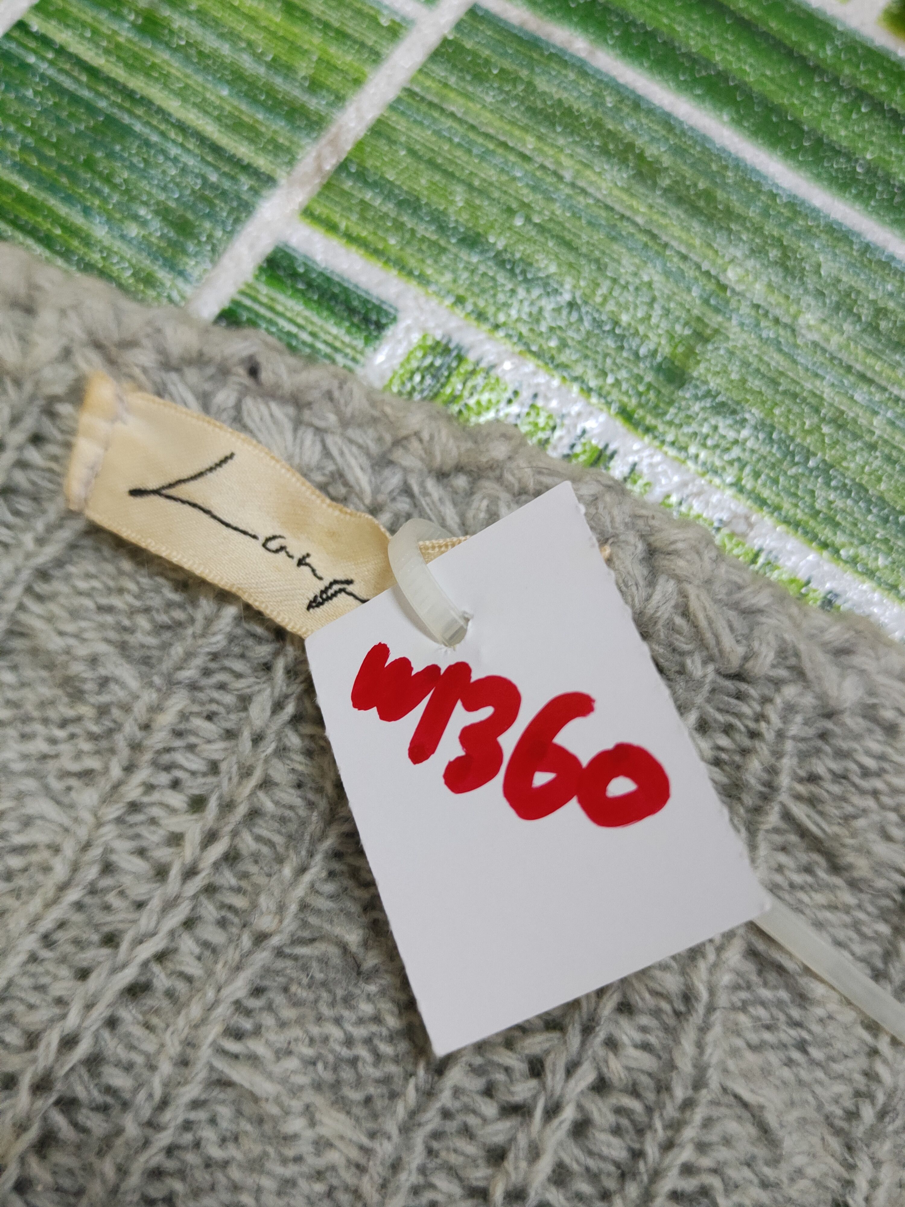 Homespun Knitwear Lanfor vintage Gray Knitwear Cardigan #W1360 Size M / US 6-8 / IT 42-44 - 12 Thumbnail
