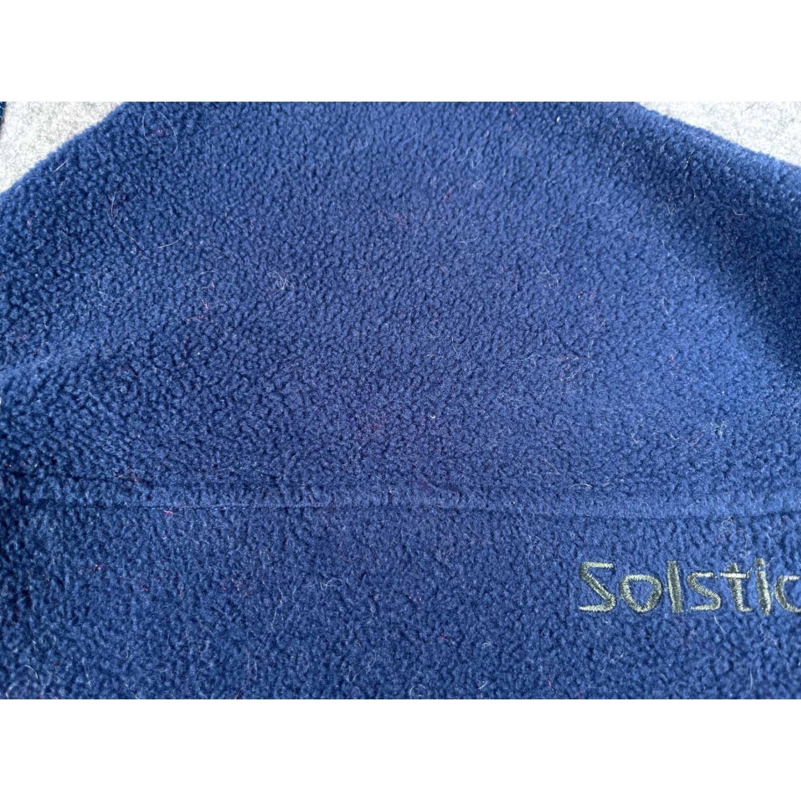 Vintage Solstice Beanie Hat Adult One Size Blue 100% Polyester Fleece Knit Beanie Unisex Adults Winter Fall Spring Outdoor Ski Mens Womens Size ONE SIZE - 3 Thumbnail
