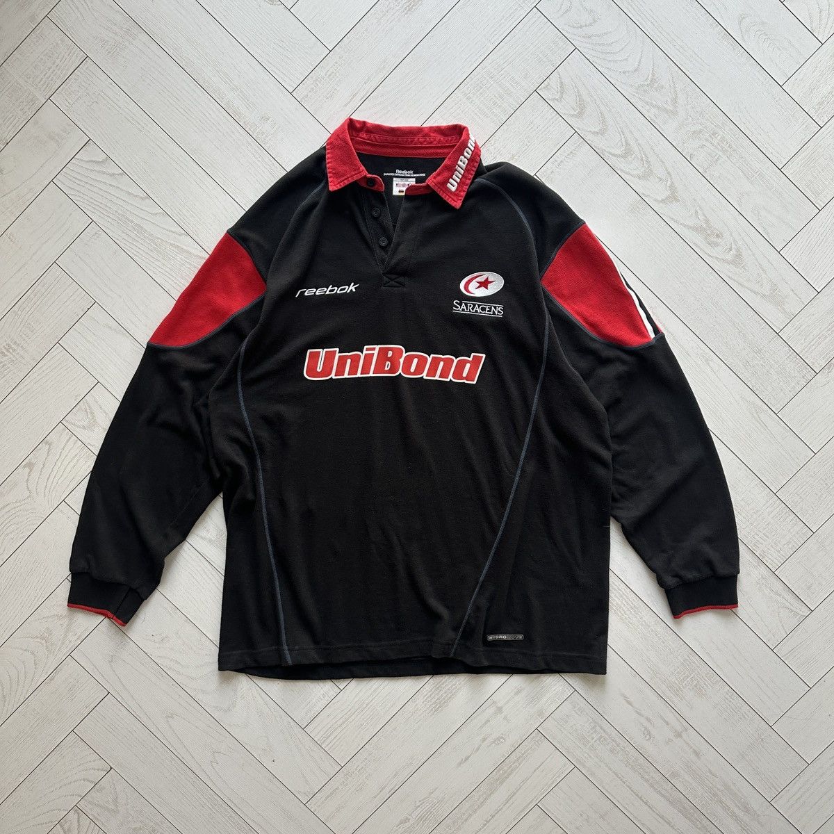 Reebok Vintage 00s Saracens Reebok rugby jersey England y2k rare og Size US L / EU 52-54 / 3 - 1 Thumbnail