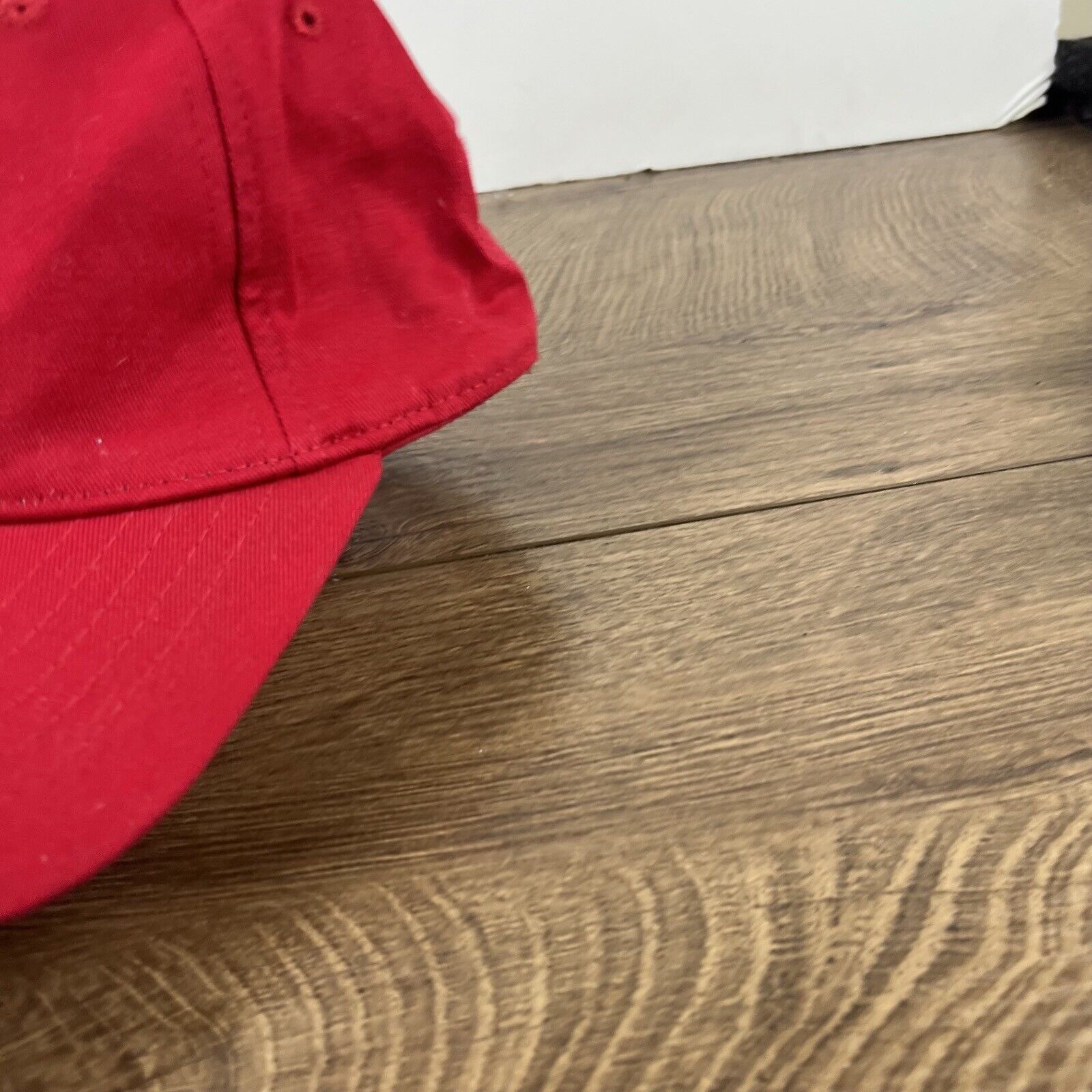 Other Plain Red Baseball Hat Red Hat Adjustable Hat Red Adult Hat Size ONE SIZE - 8 Thumbnail