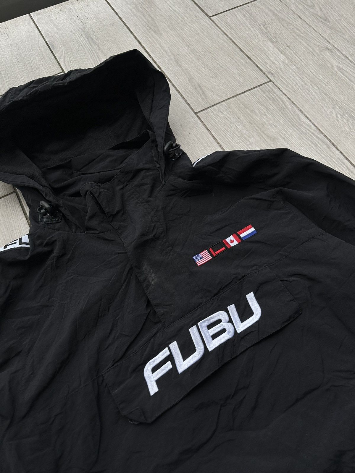 Other Vintage Fubu Japanese Nylon Hip-Hop Anorak Jacket Size US M / EU 48-50 / 2 - 3 Thumbnail