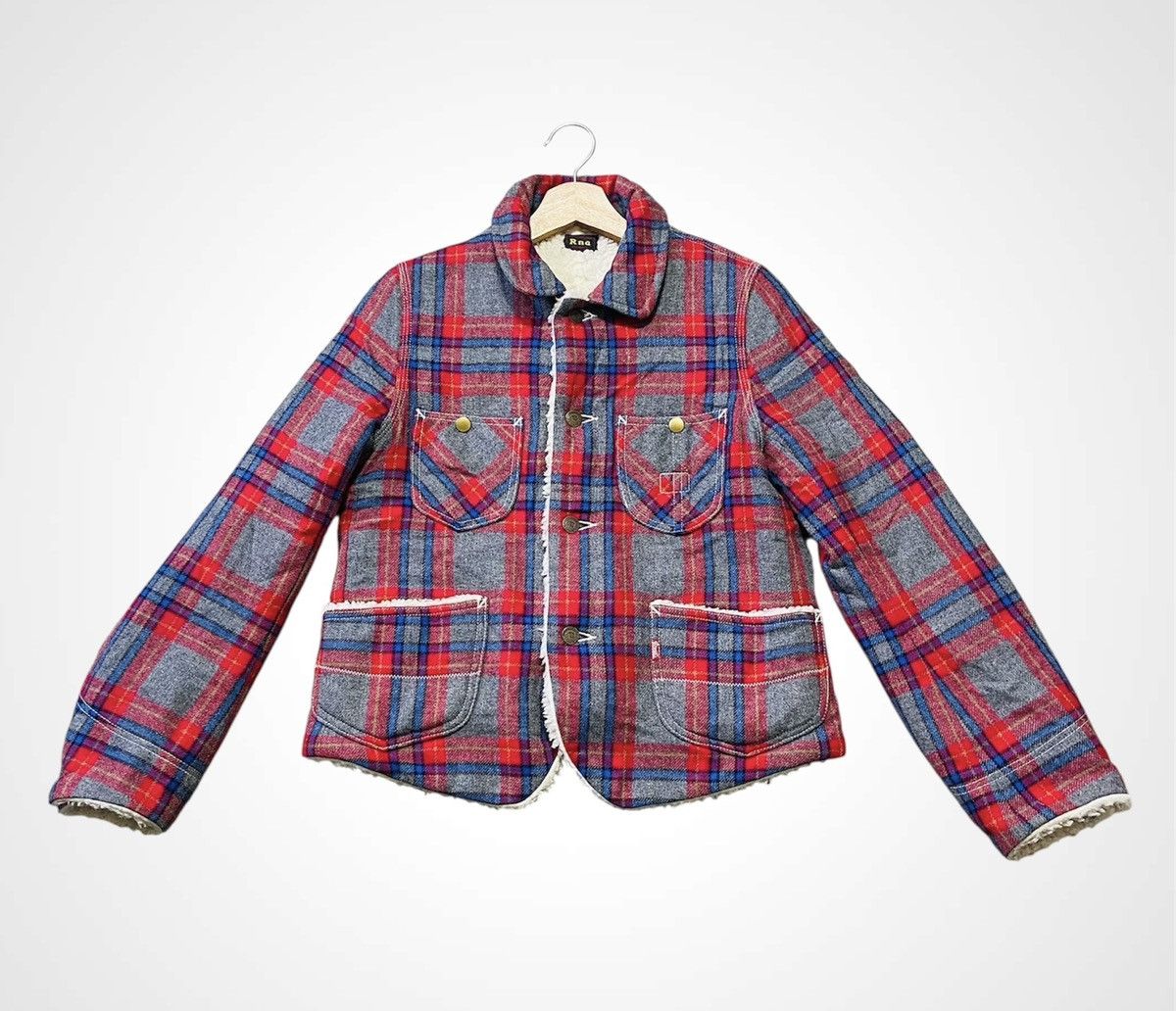 Hysteric Glamour RNA inc Syndrome Sherpa Flanel Tartan (Hysteric Style) Size US M / EU 48-50 / 2 - 3 Thumbnail