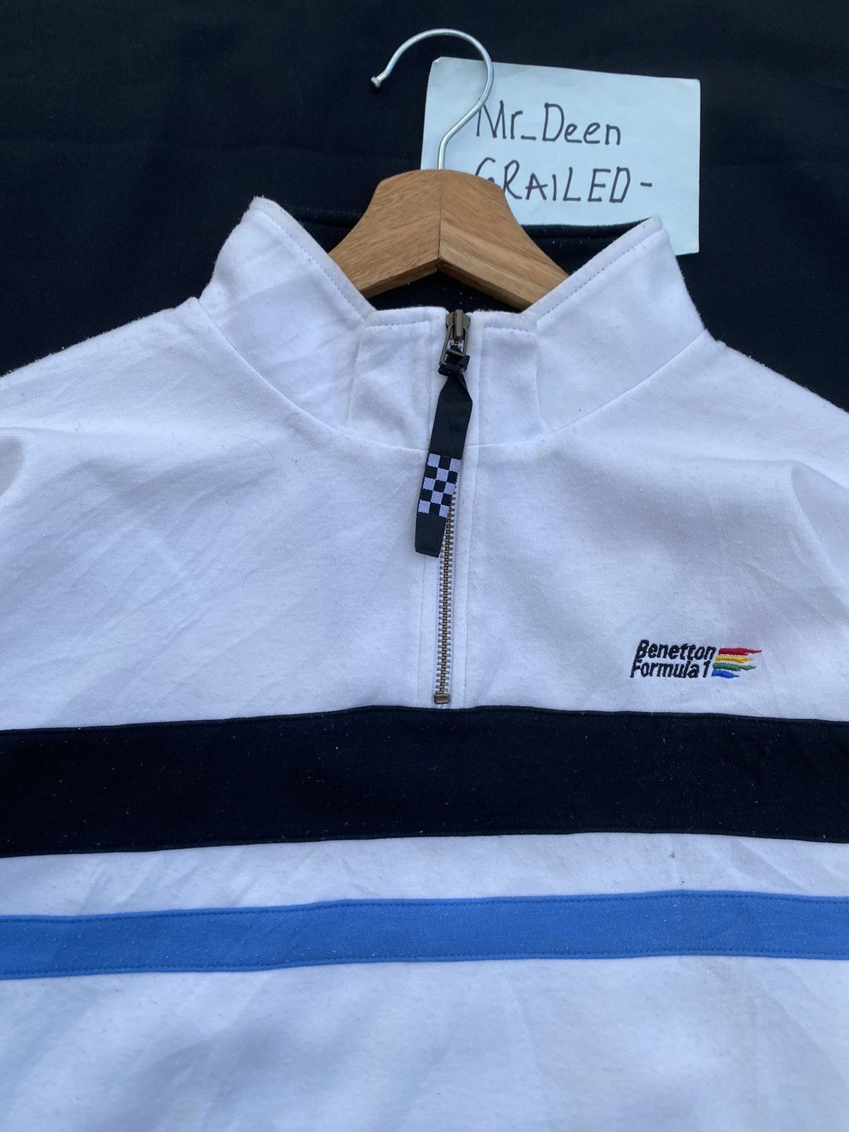 Benetton Rare Vintage Benetton Formula One Sweater Size US M / EU 48-50 / 2 - 9 Thumbnail
