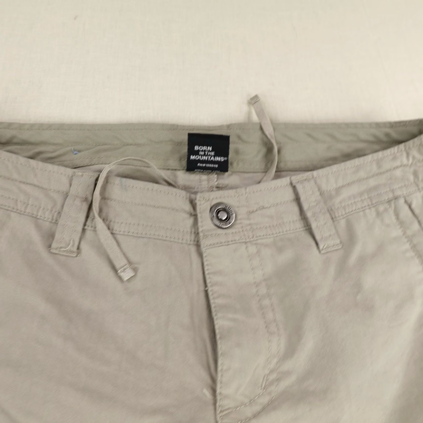 Vintage KÜHL Pants Womens 6 Cargo Beige Lightweight Roll Up Hiking Outdoor Trail Size 28" / US 6 / IT 42 - 6 Thumbnail