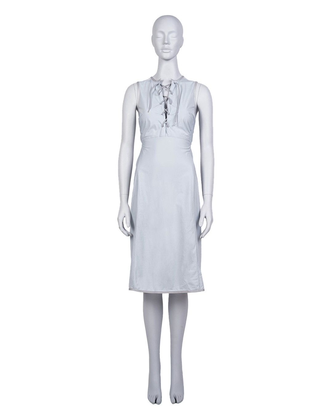 Prada Prada S/S1999 Nylon Midi Dress Size S / US 4 / IT 40 - 1 Thumbnail