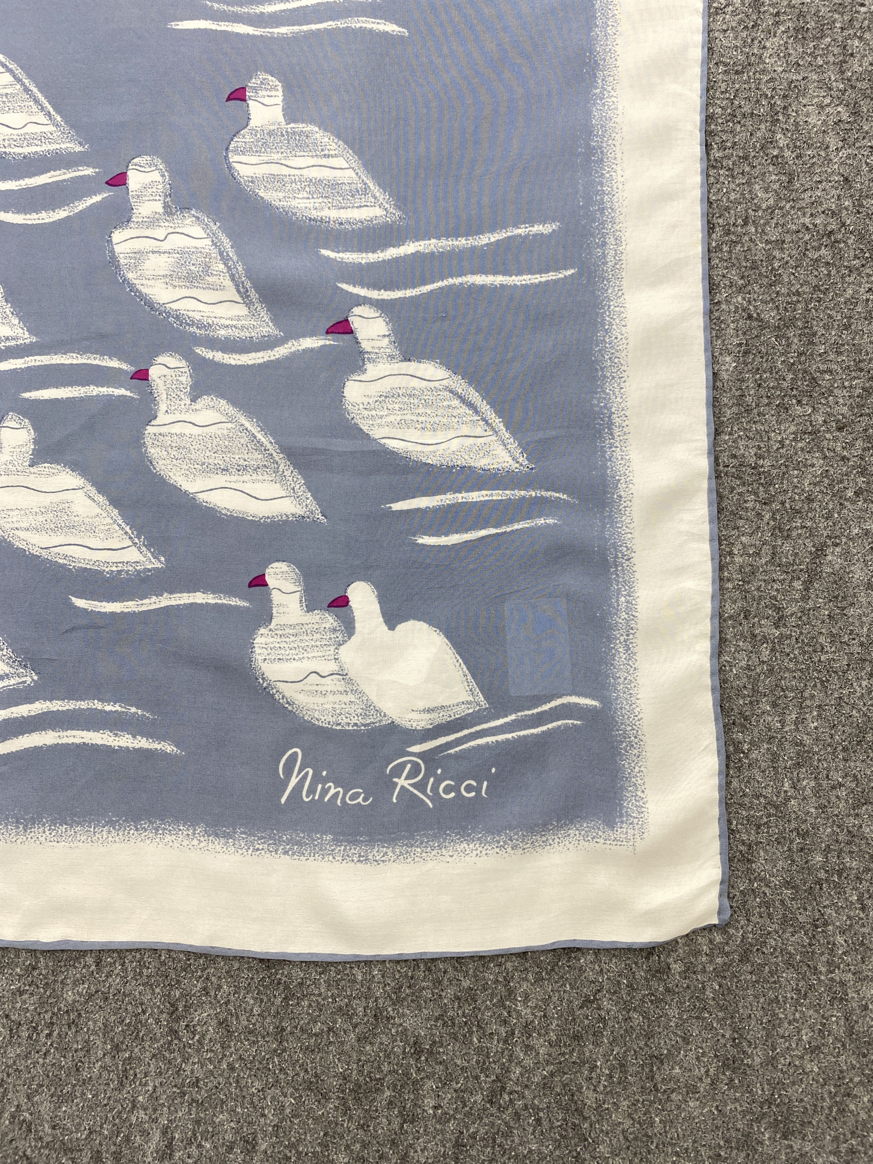 Japanese Brand × Vintage Nina Ricci Foulards / Silk Shawl / Silk Scarf SN0014 Size ONE SIZE - 5 Thumbnail