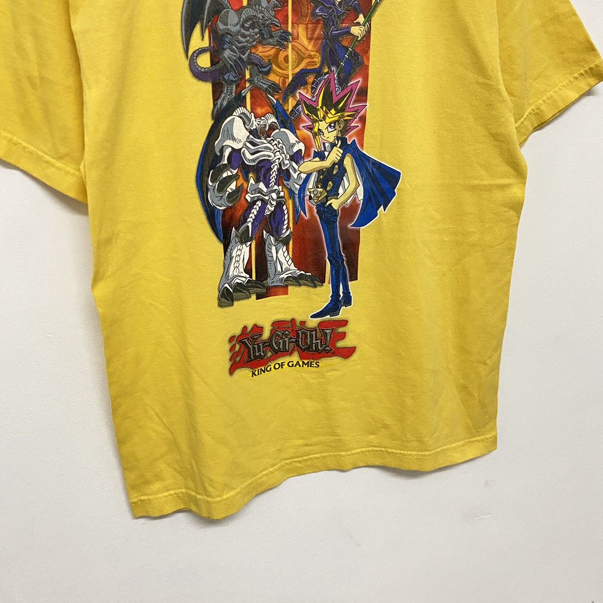 Anime × Band Tees × Vintage Vintage CRAZY‼️ Yu-Gi-Oh! Yugi Mutou King Of Games Anima Tee Size US M / EU 48-50 / 2 - 4 Thumbnail