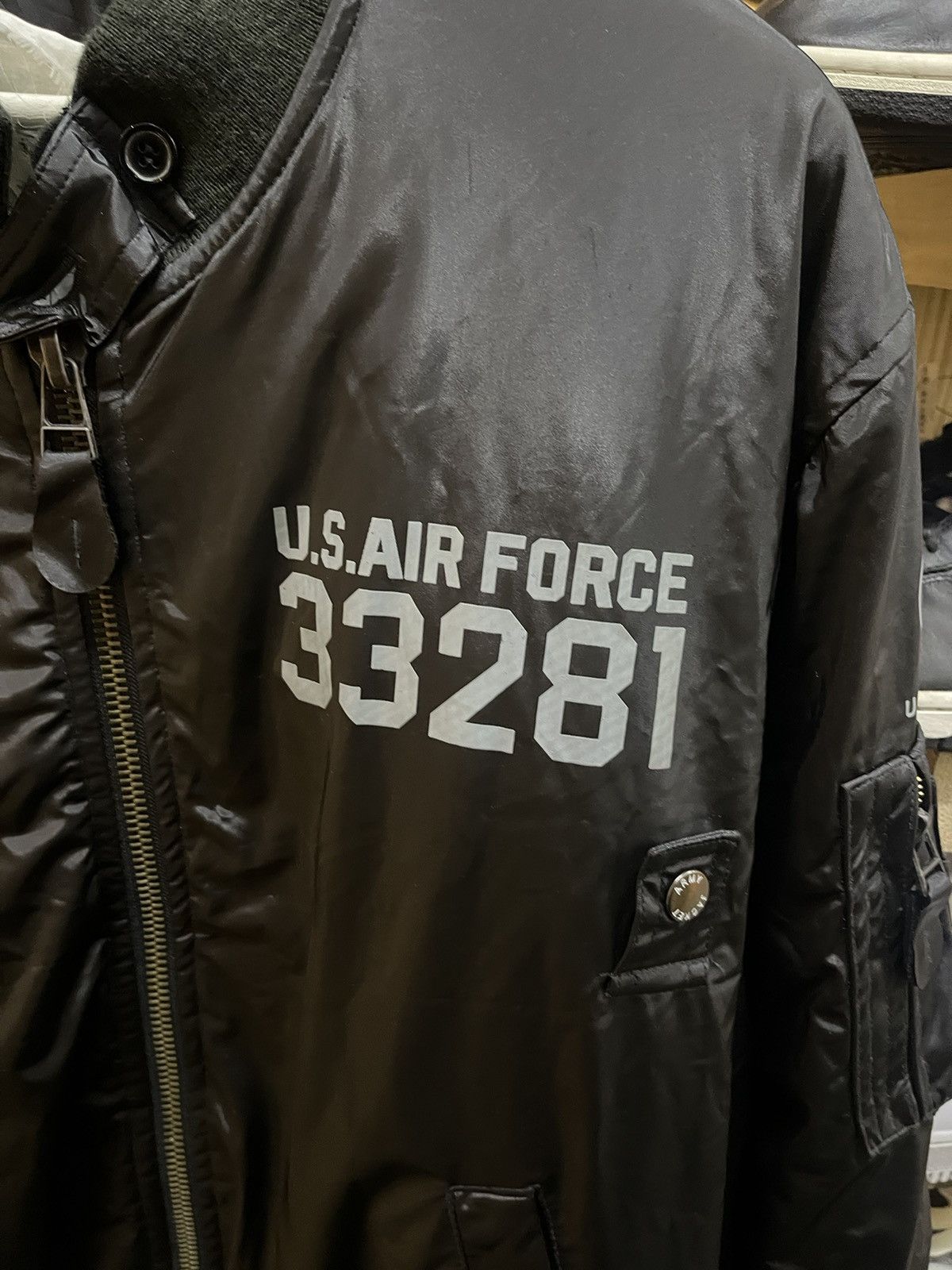 Alpha Industries × Vintage U.S AIR FORCE BOMBER JACKET Size US M / EU 48-50 / 2 - 5 Thumbnail