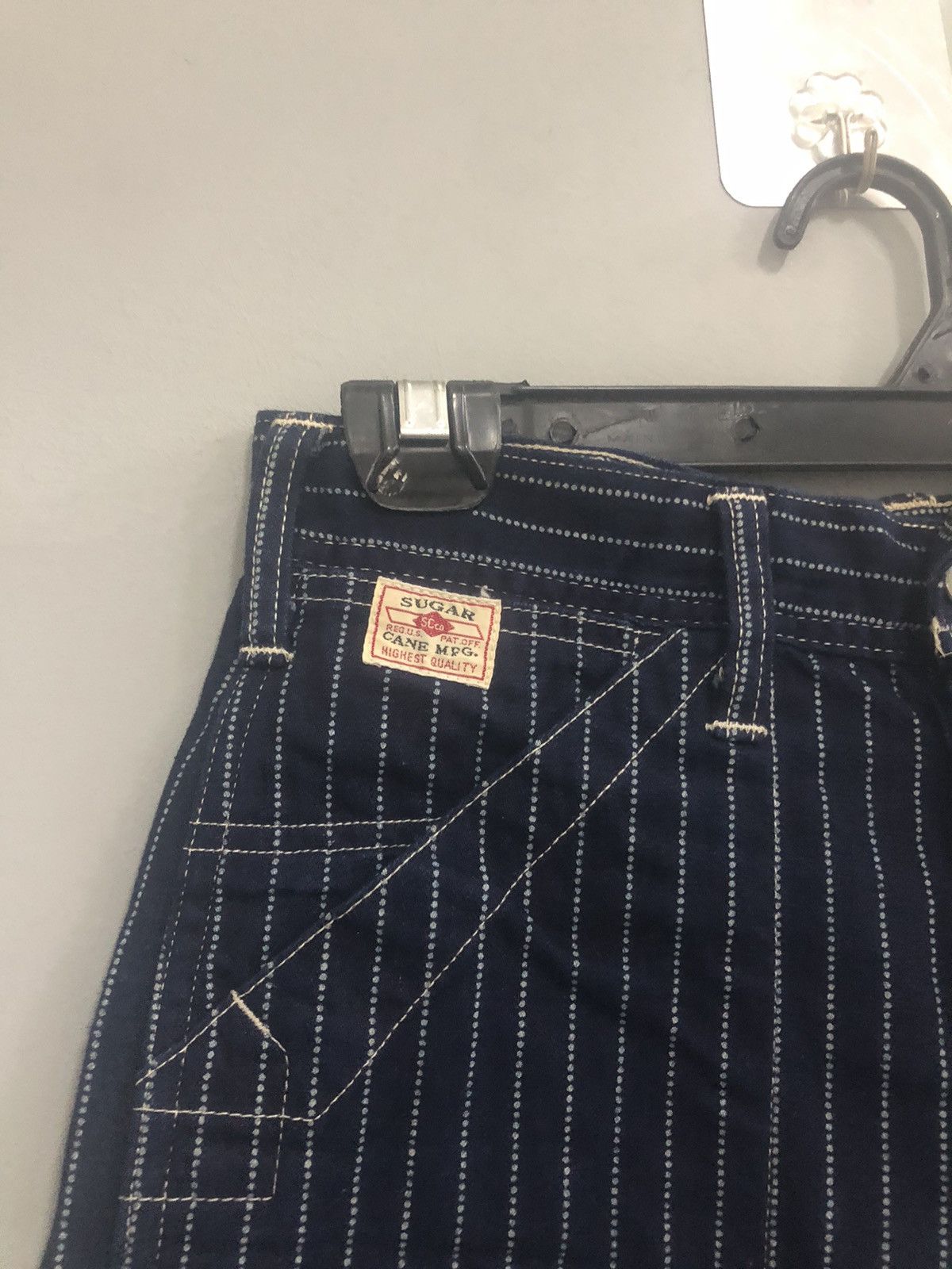 Sugar Cane × Toyo Enterprises SUGAR CANE Denim Pants Wabash Buckleback Japan Size US 28 / EU 44 - 2 Thumbnail