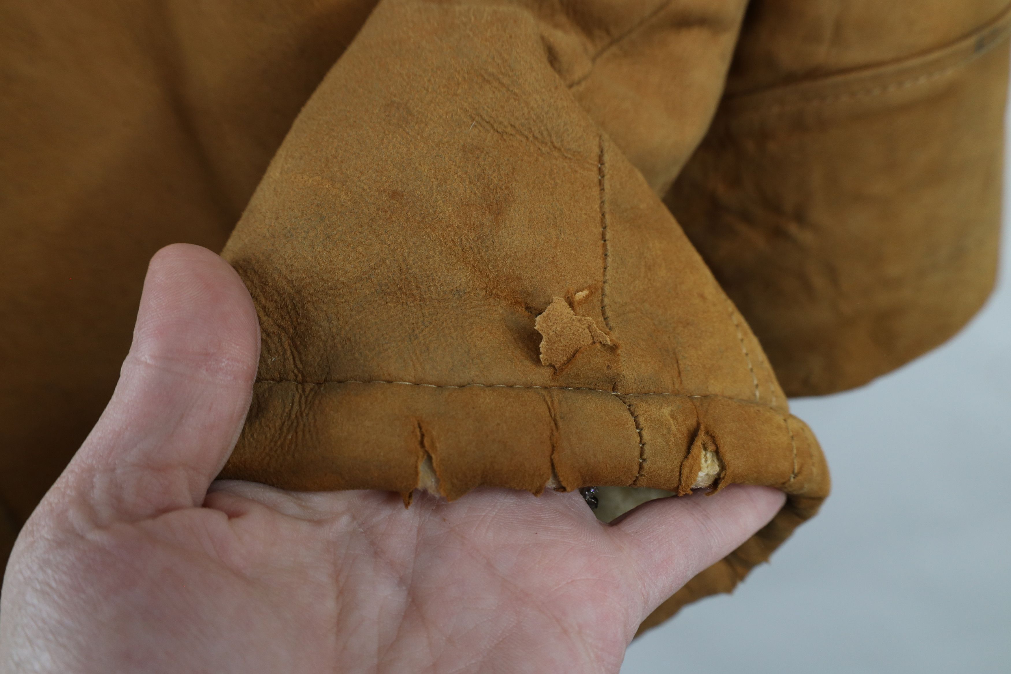 Vintage Vintage 60s Streetwear Leather Shearling Marlboro Man Jacket Size US L / EU 52-54 / 3 - 13 Thumbnail
