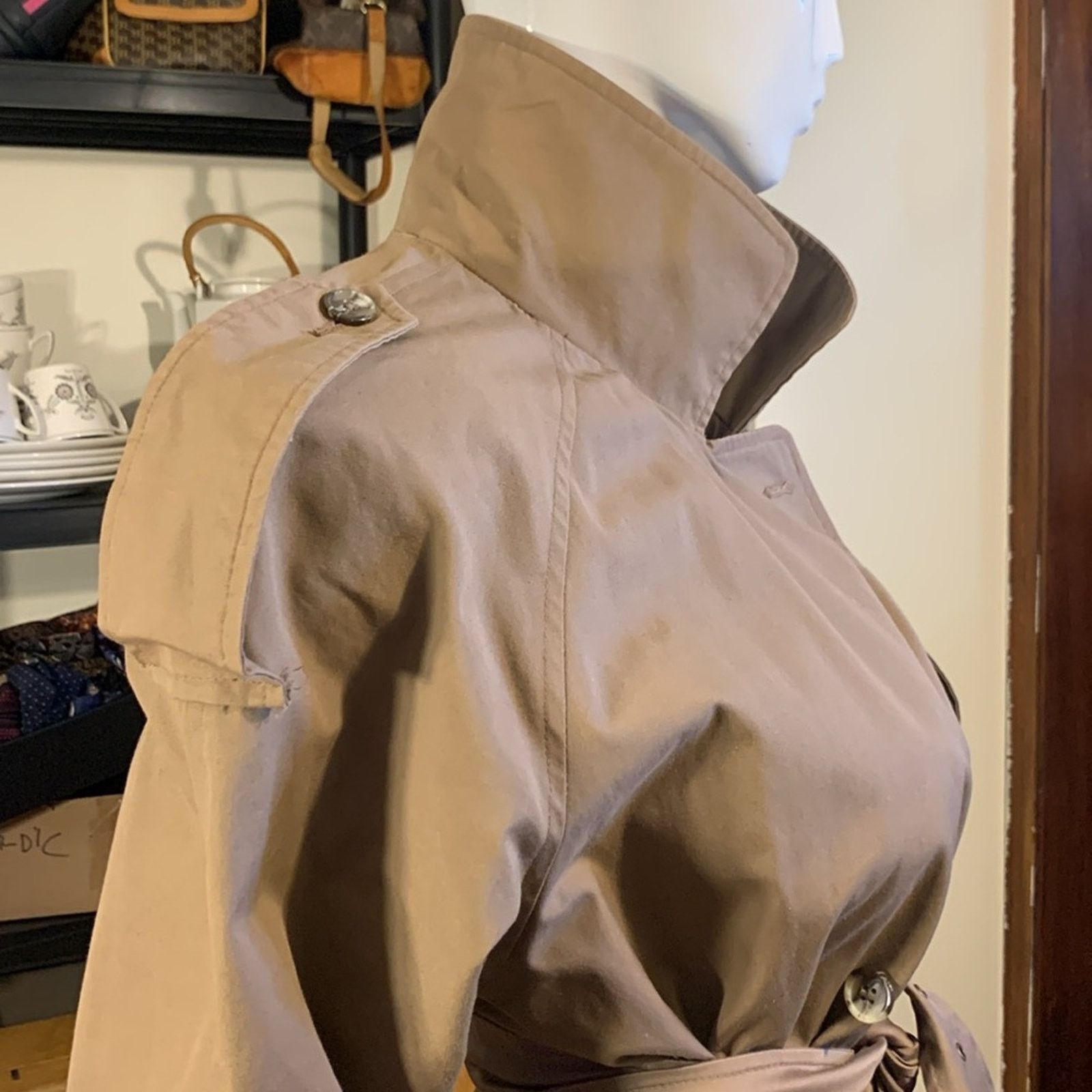 Vintage 70’s vintage Avon trench coat,made in British Hong Kong Size XL / US 12-14 / IT 48-50 - 5 Thumbnail