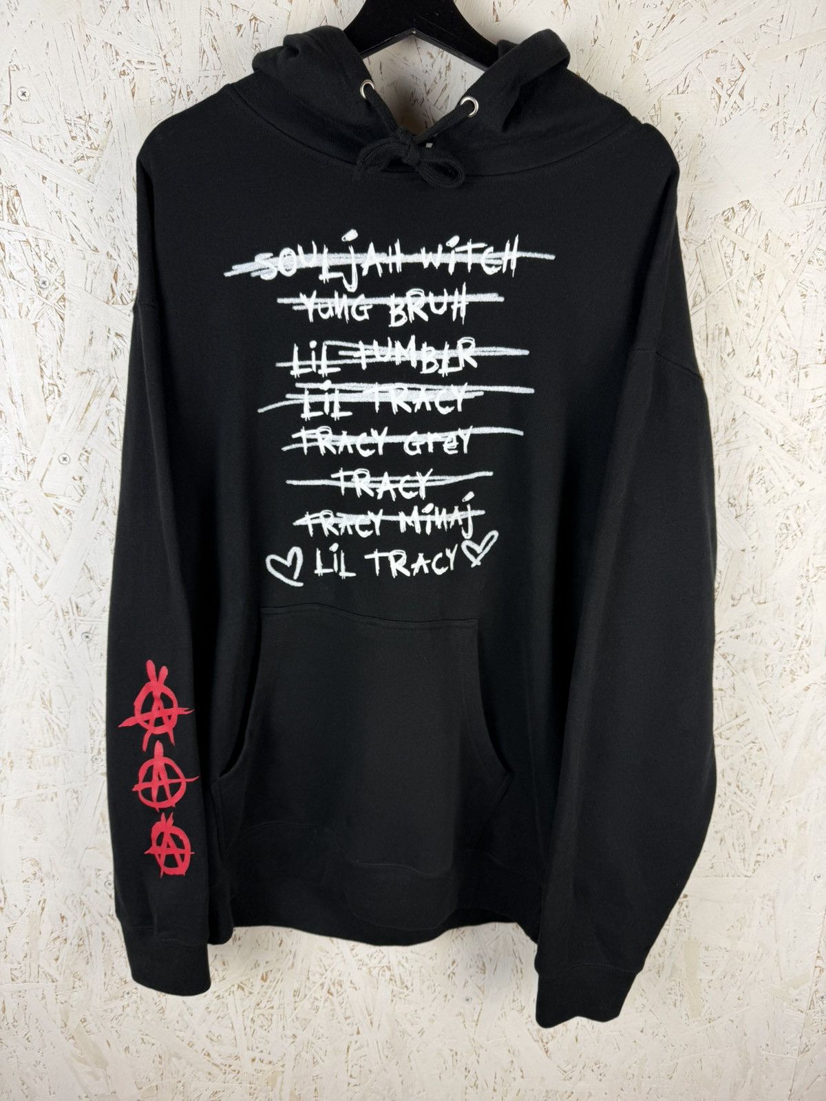Band Tees GOTHBOYCLIQUE Lil Tracy Anarchy Hoodie Lil Peep Rare Band L Size US L / EU 52-54 / 3 - 1 Thumbnail