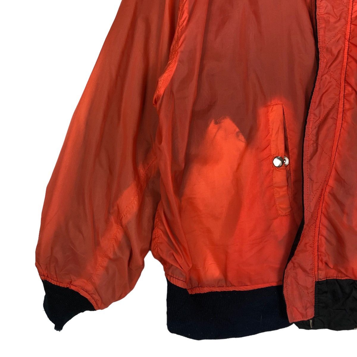 Japanese Brand 🔥90’s Vtg Riot Riot Bomber Jacket USN Big Logo Military Size US M / EU 48-50 / 2 - 16 Thumbnail
