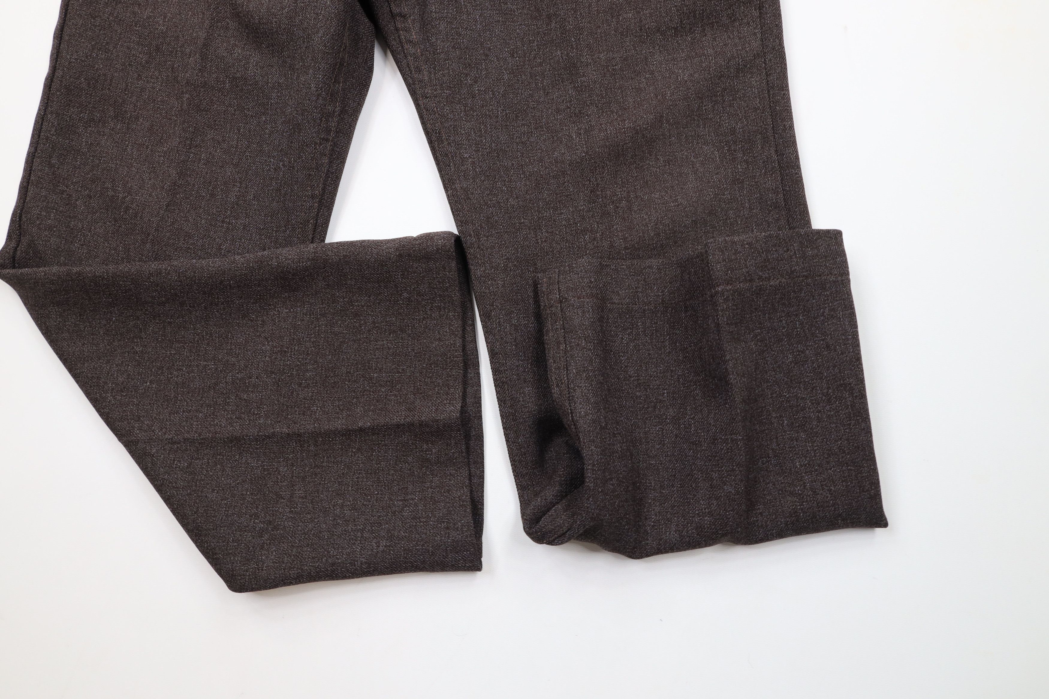 Vintage × Wrangler Vintage 90s Wrangler Wide Leg Western Pants Heather Brown Size US 34 / EU 50 - 5 Thumbnail