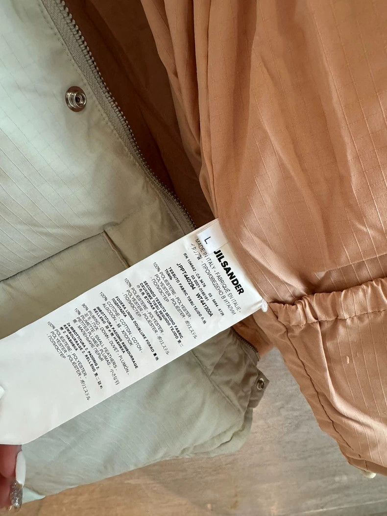Jil Sander Jil Sander Color-blocked down jacket Size L / US 10 / IT 46 - 8 Thumbnail