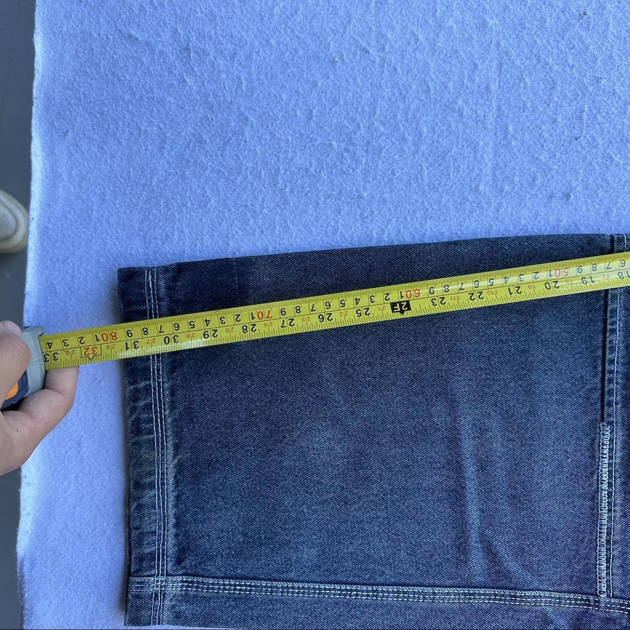 JNCO × Southpole × Vintage Vintage Blue Label JNCO Style Baggy Skater Jeans Y2K 36x32 Size US 36 / EU 52 - 8 Thumbnail