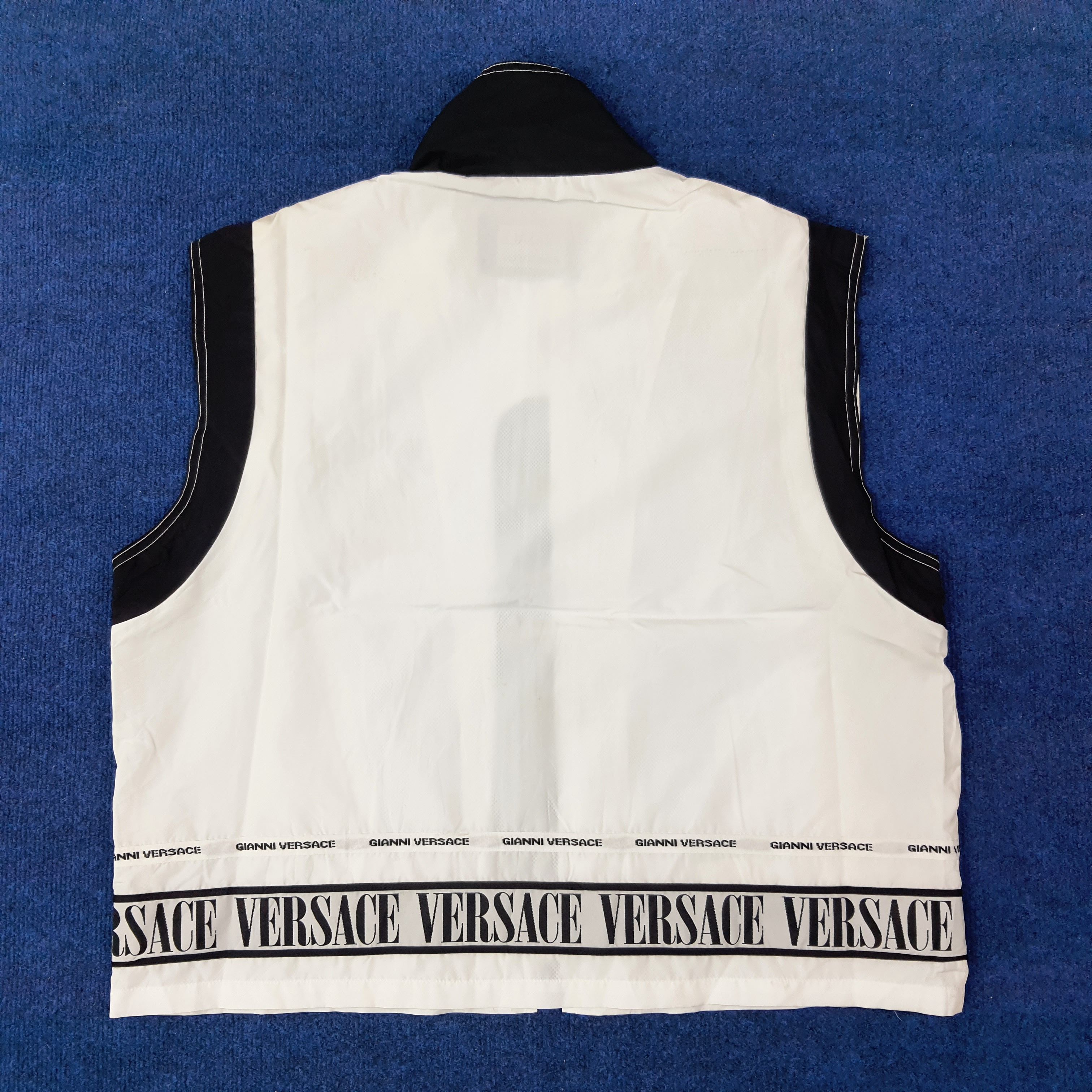 Versace Jeans Couture Vintage Versace Jeans Couture Vests C247N7 Size US XL / EU 56 / 4 - 4 Thumbnail
