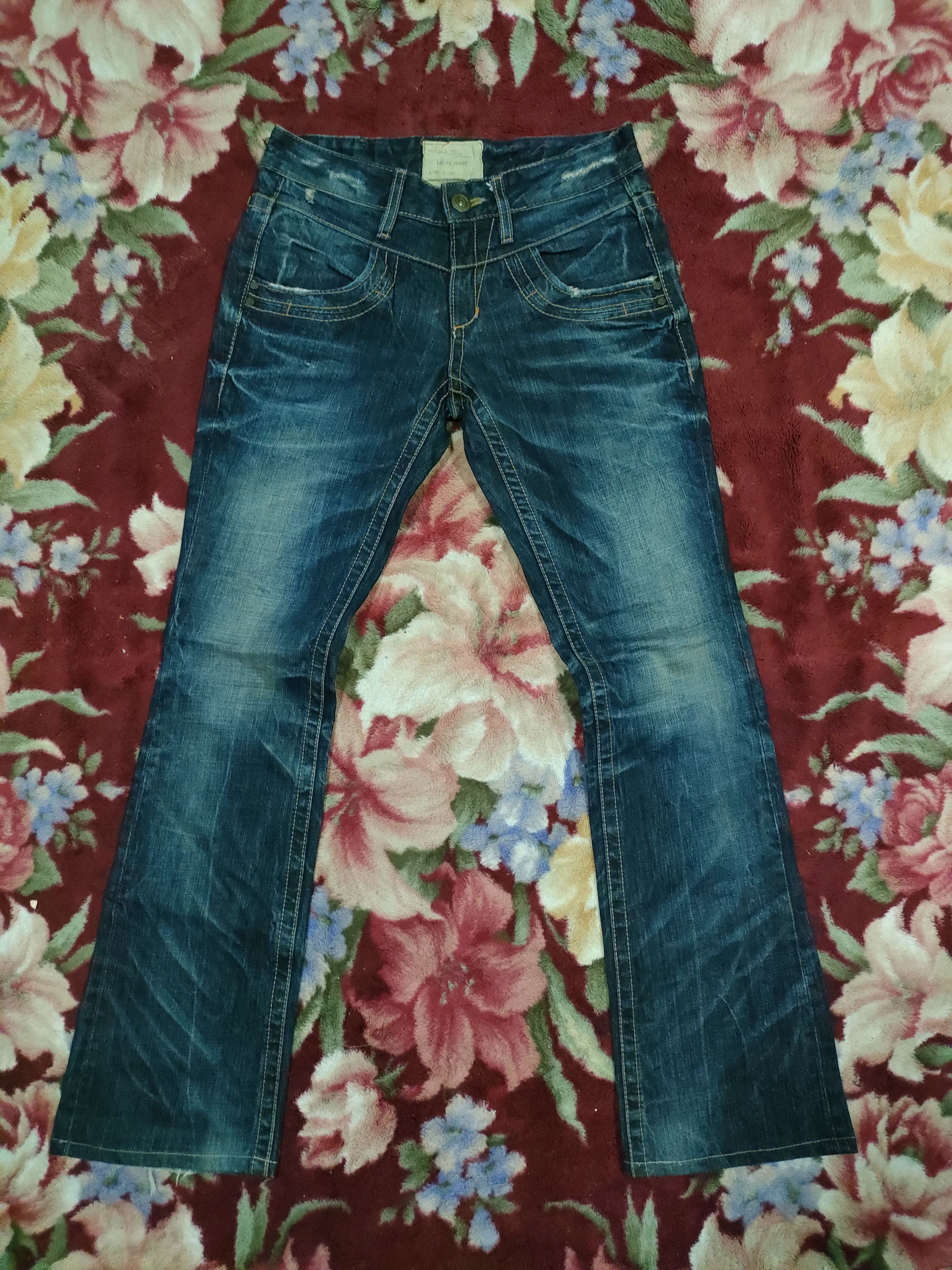 If Six Was Nine × Japanese Brand × Vintage Vintage Lolita Jeans X Yoshitomo Nara Size US 31 - 1 Thumbnail