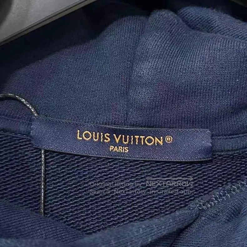 Louis Vuitton Louis Vuitton SS24 Dark Blue Letter Embroidered Drawstring Size US M / EU 48-50 / 2 - 8 Thumbnail