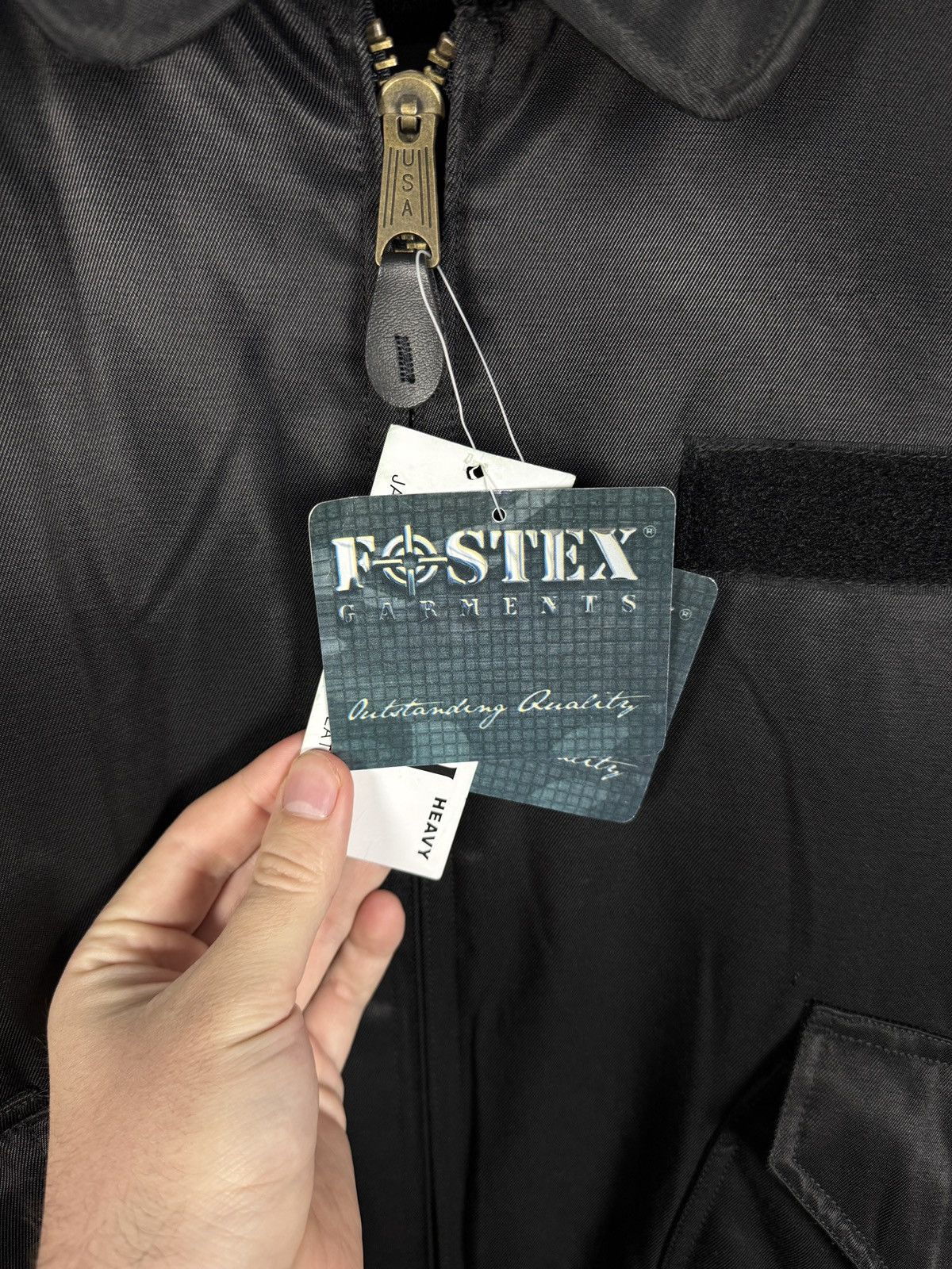 Fostex Garments Men’s Fostex Garment Bomber Jacket Flyer's MA-1 Size 5XL Size US XXL / EU 58 / 5 - 7 Thumbnail