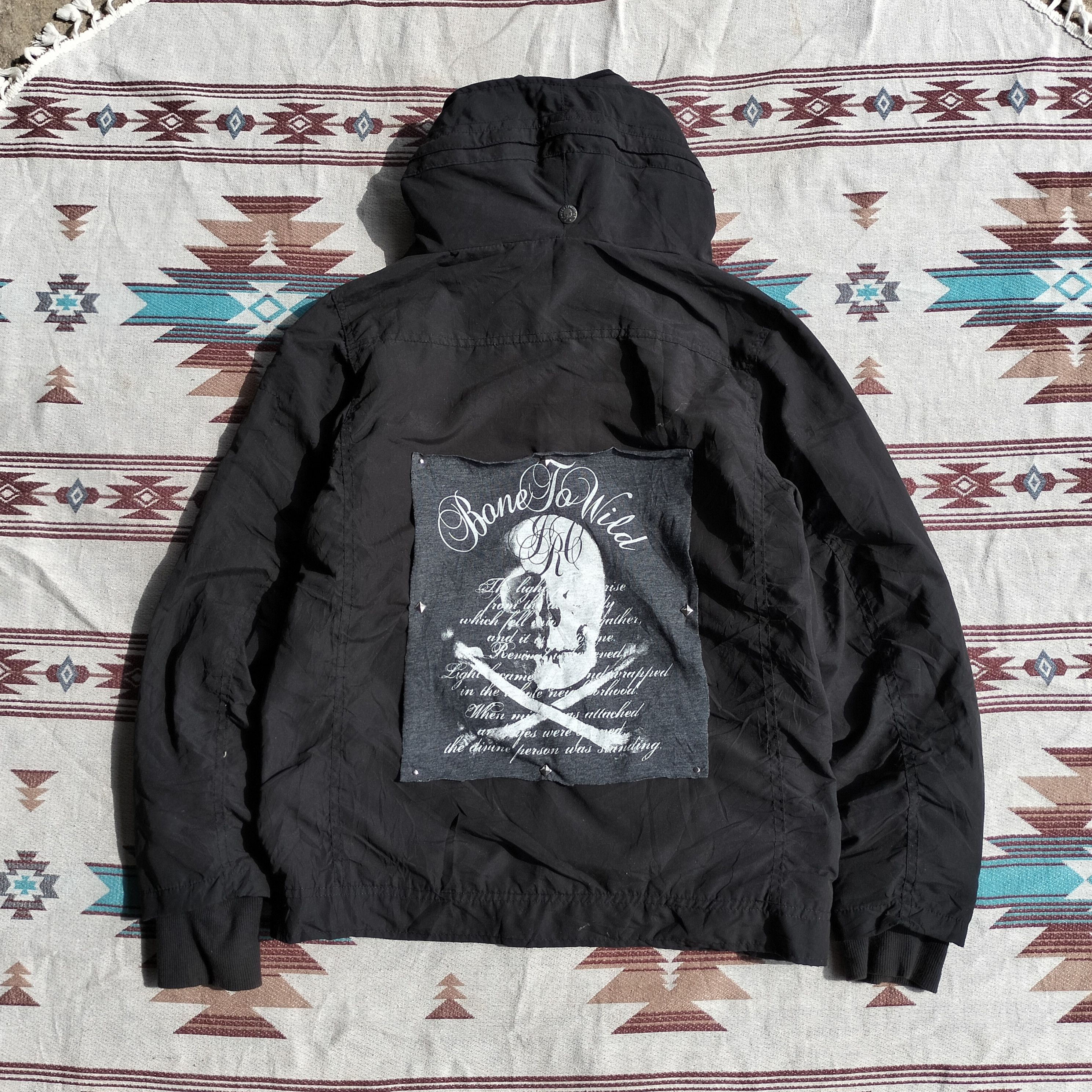 Angel Blue Bono ba-tsu studio bone to wild parachute jacket Size US S / EU 44-46 / 1 - 2 Thumbnail