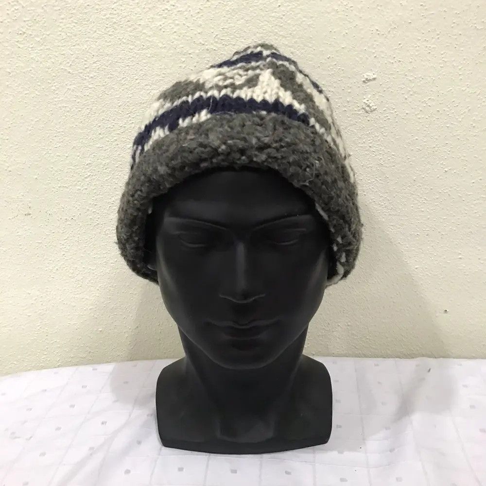 Japanese Brand × Kapital × Vintage Japanese Brand Knit Beanie Hat Size ONE SIZE - 3 Thumbnail