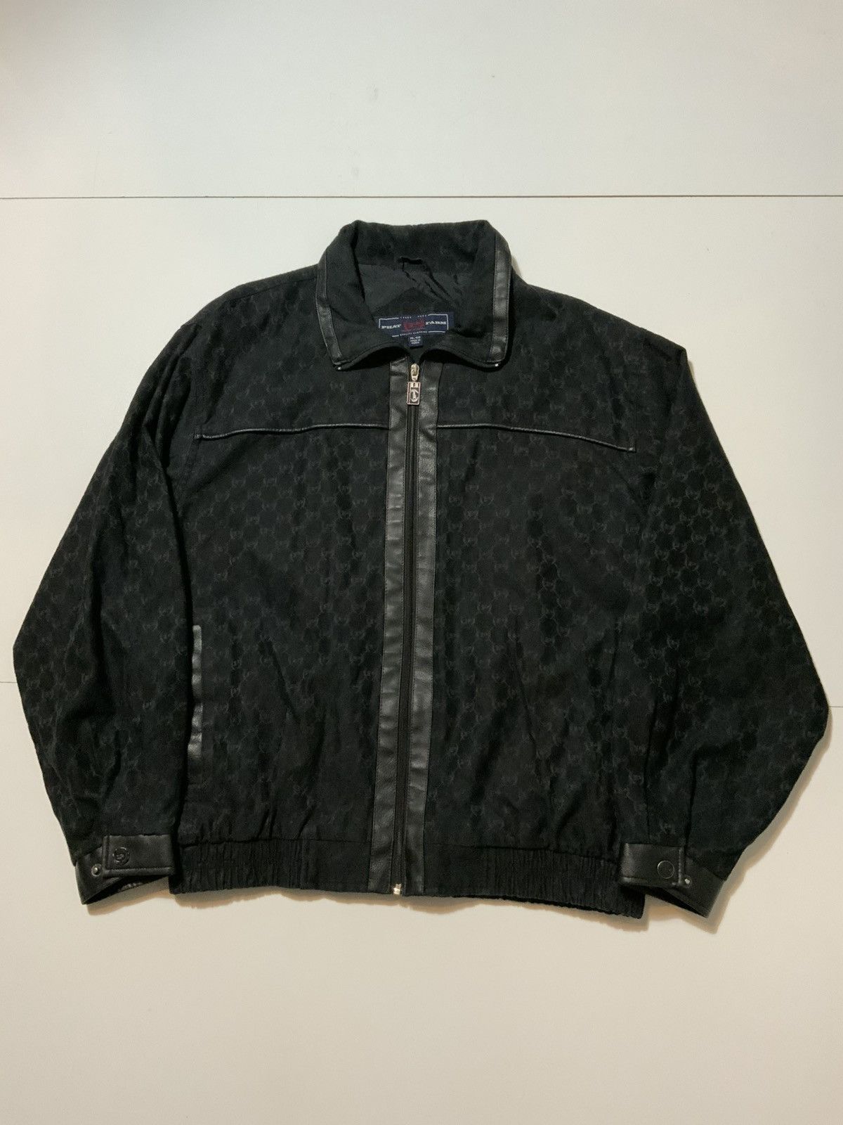 Phat Farm × Vintage Vintage 90s Y2K 2000s Phat Farm Monogram Dapper AOP Jacket Size US XL / EU 56 / 4 - 1 Thumbnail