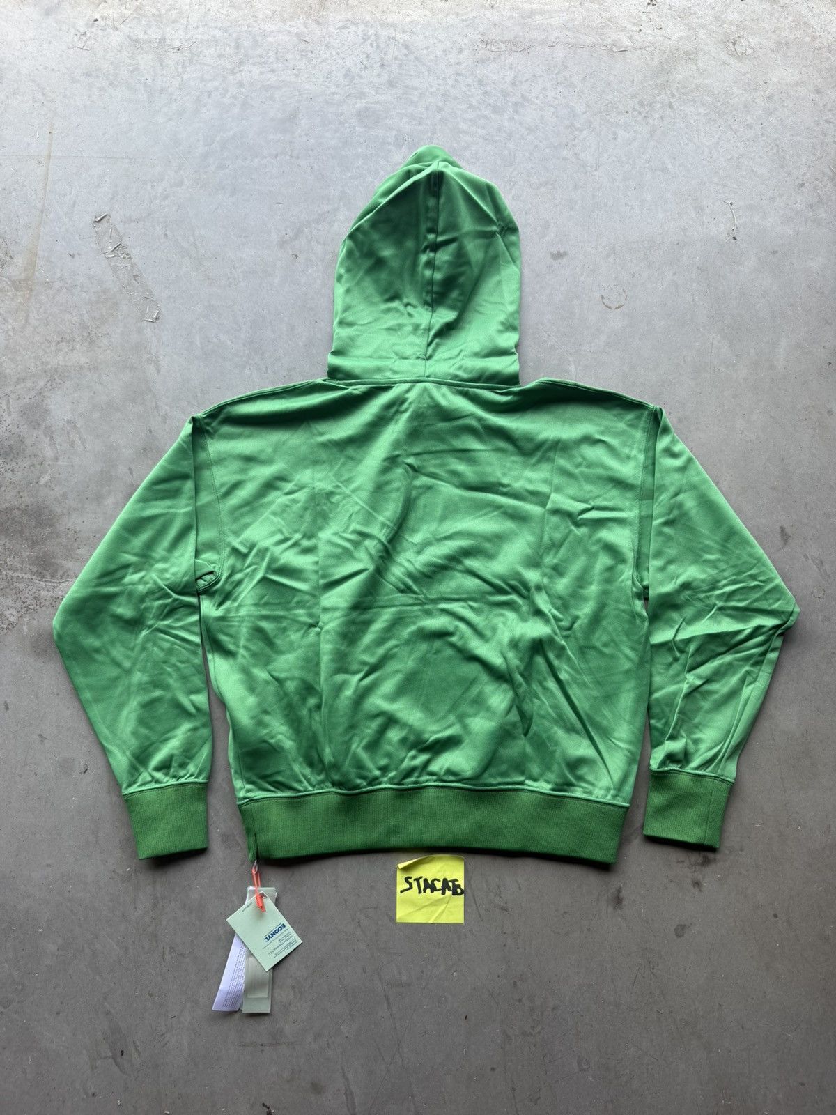 Off-White Off-White Hand Logo Hoodie Green Size US XL / EU 56 / 4 - 5 Thumbnail