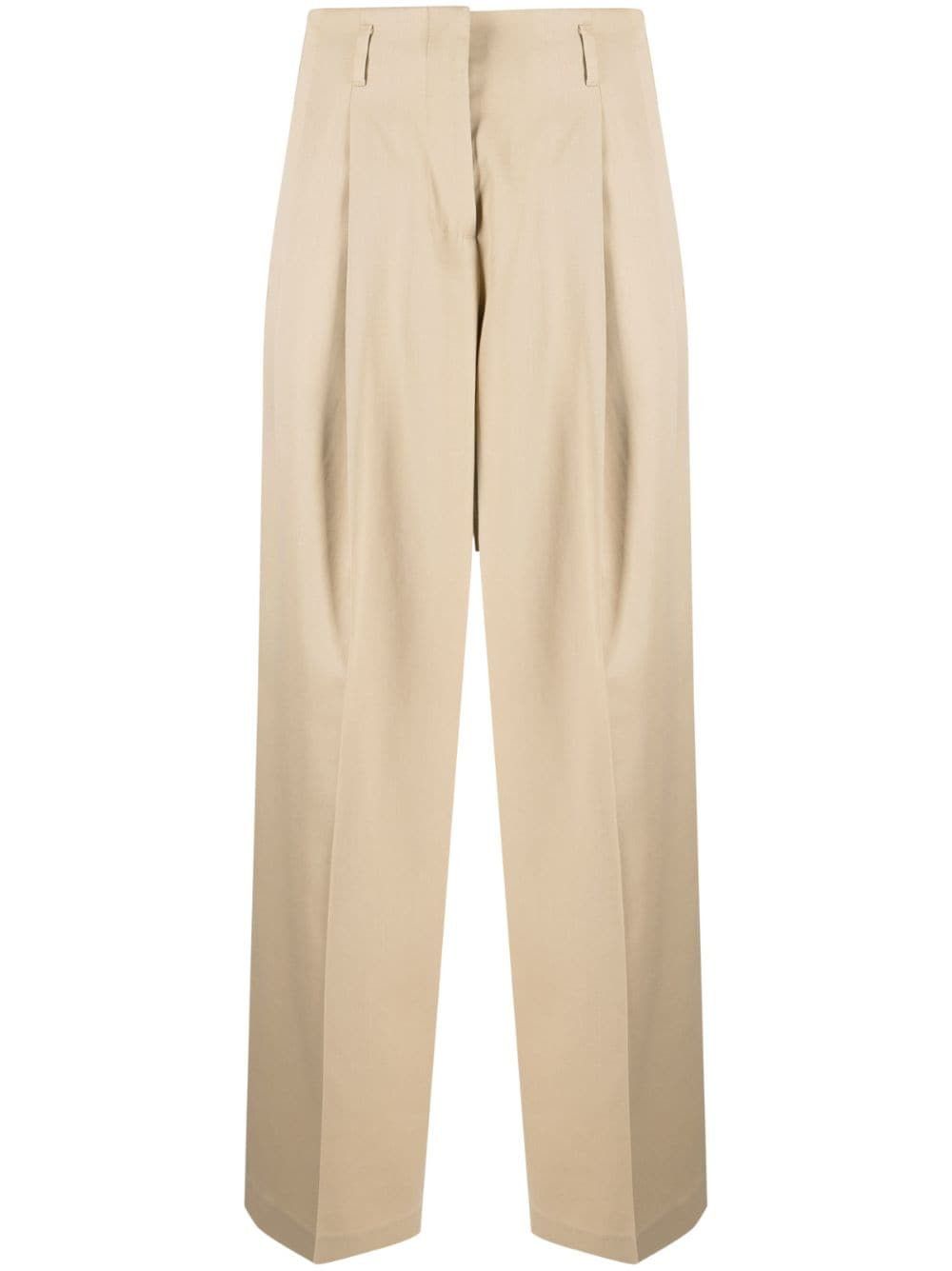 GOLDEN WOOL TROUSERS