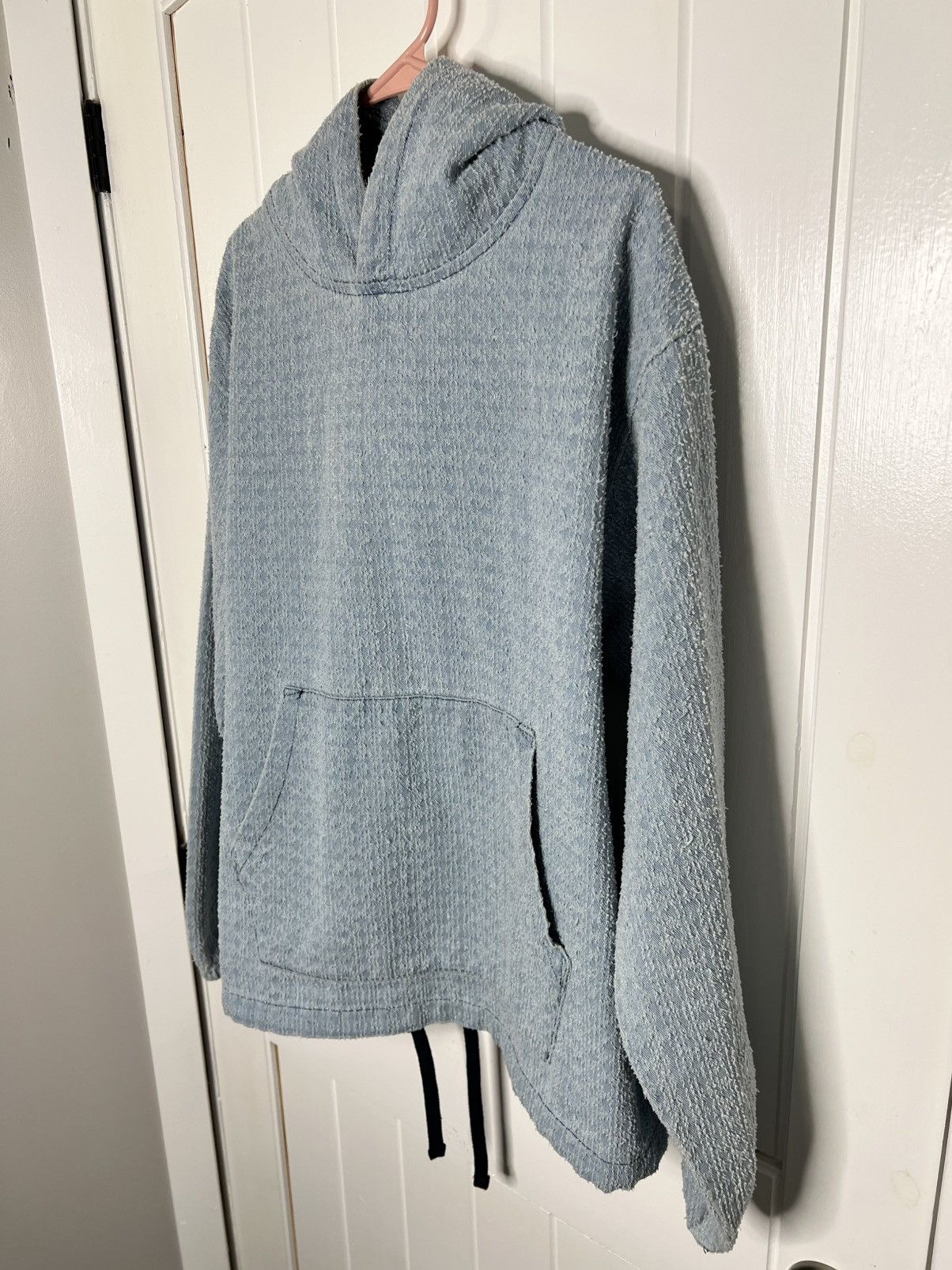 Pleasures Pleasures Expand Poncho (Blue) Hoodie - Size Medium Size US M / EU 48-50 / 2 - 4 Thumbnail